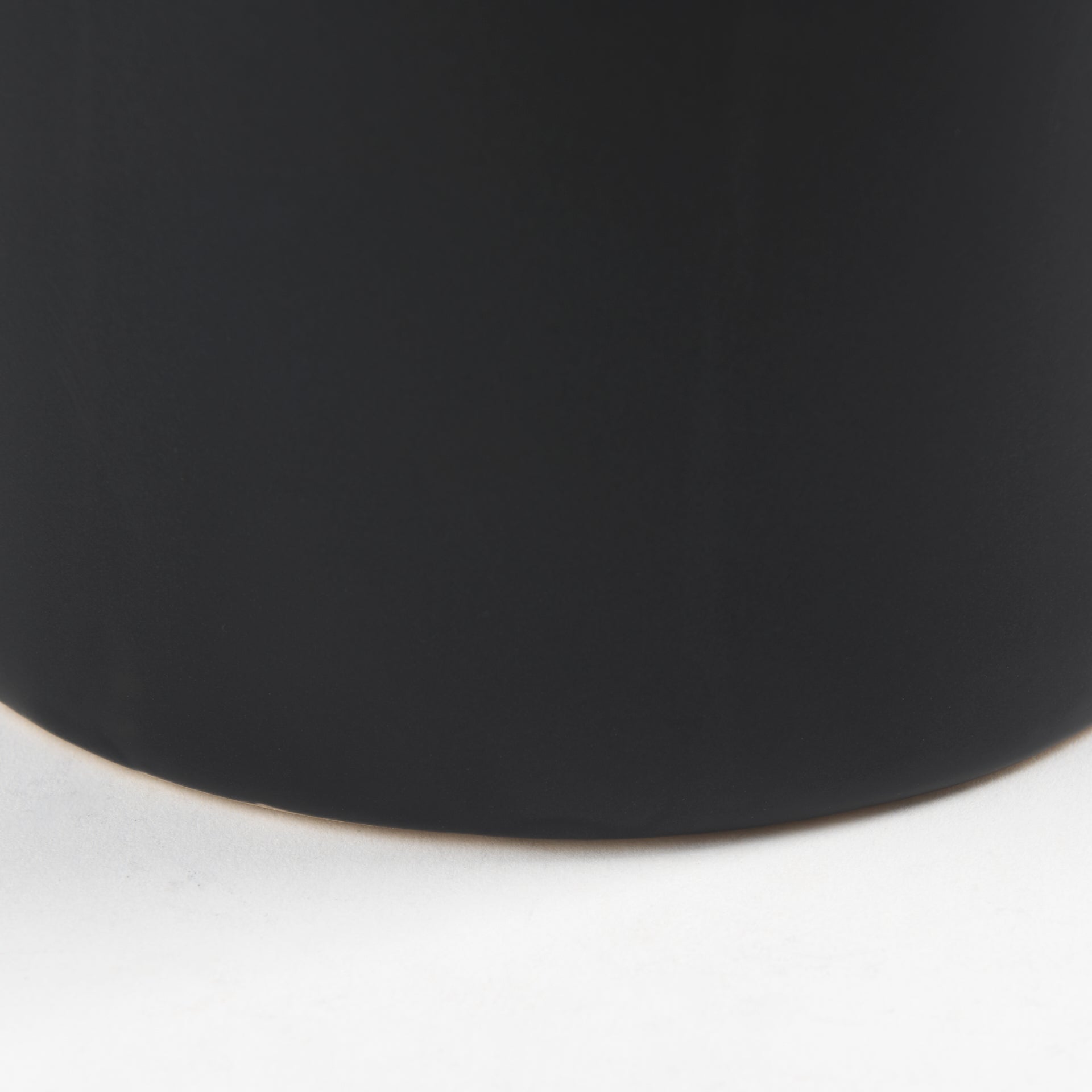 Burton Matte Black Jug Vase