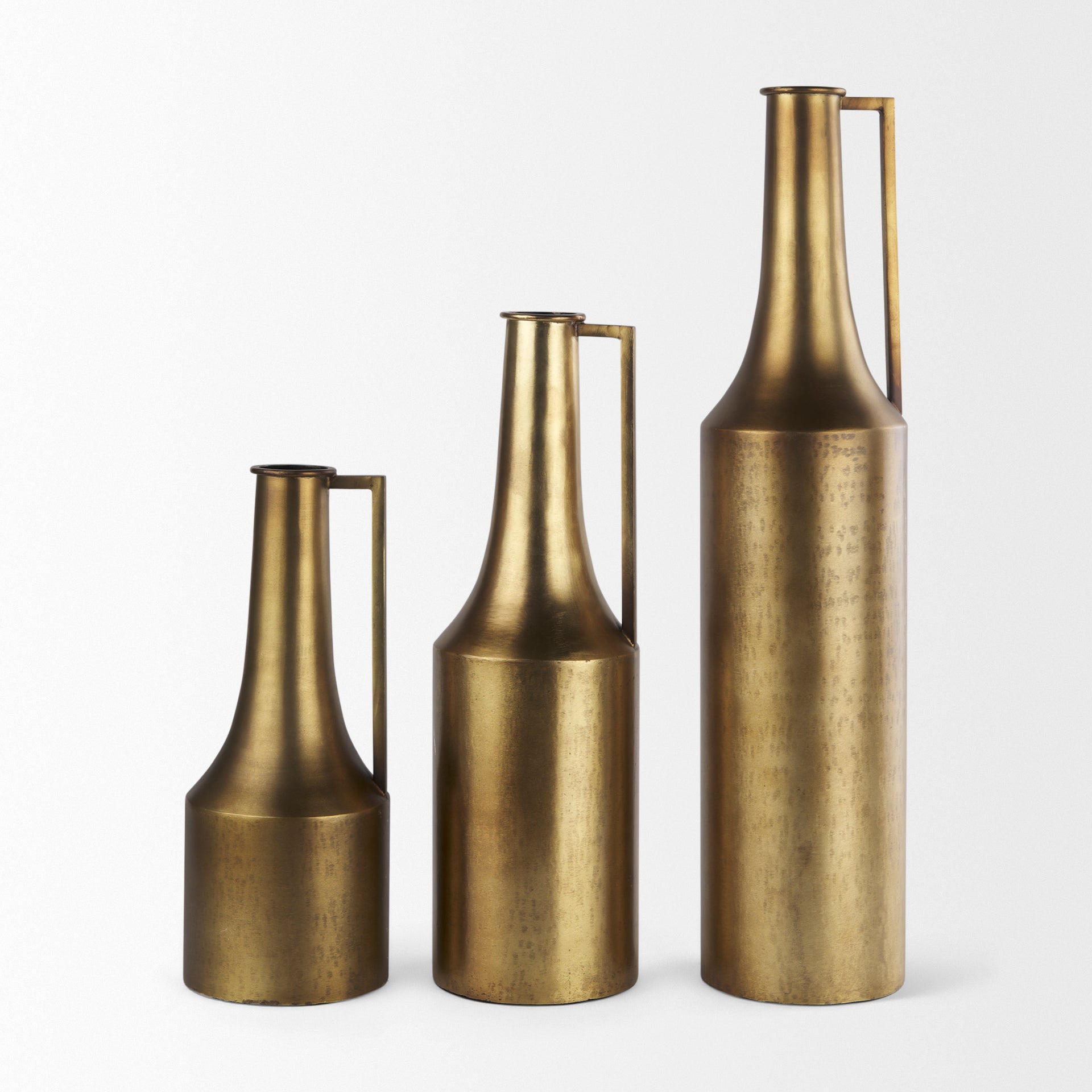 Aubrey Gold Jug Vase