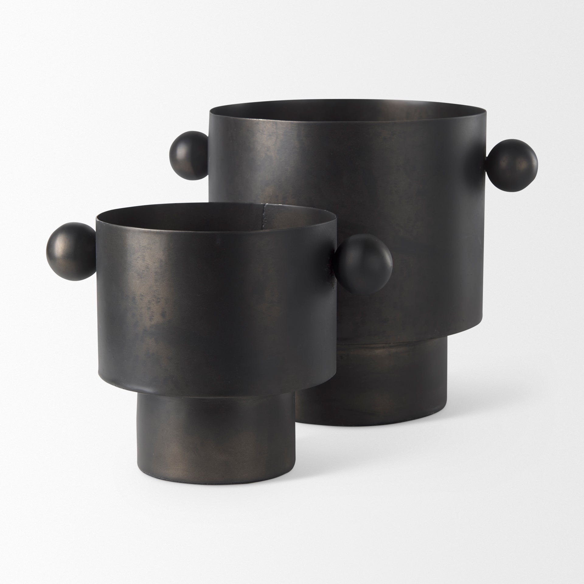 Juno Black Vase