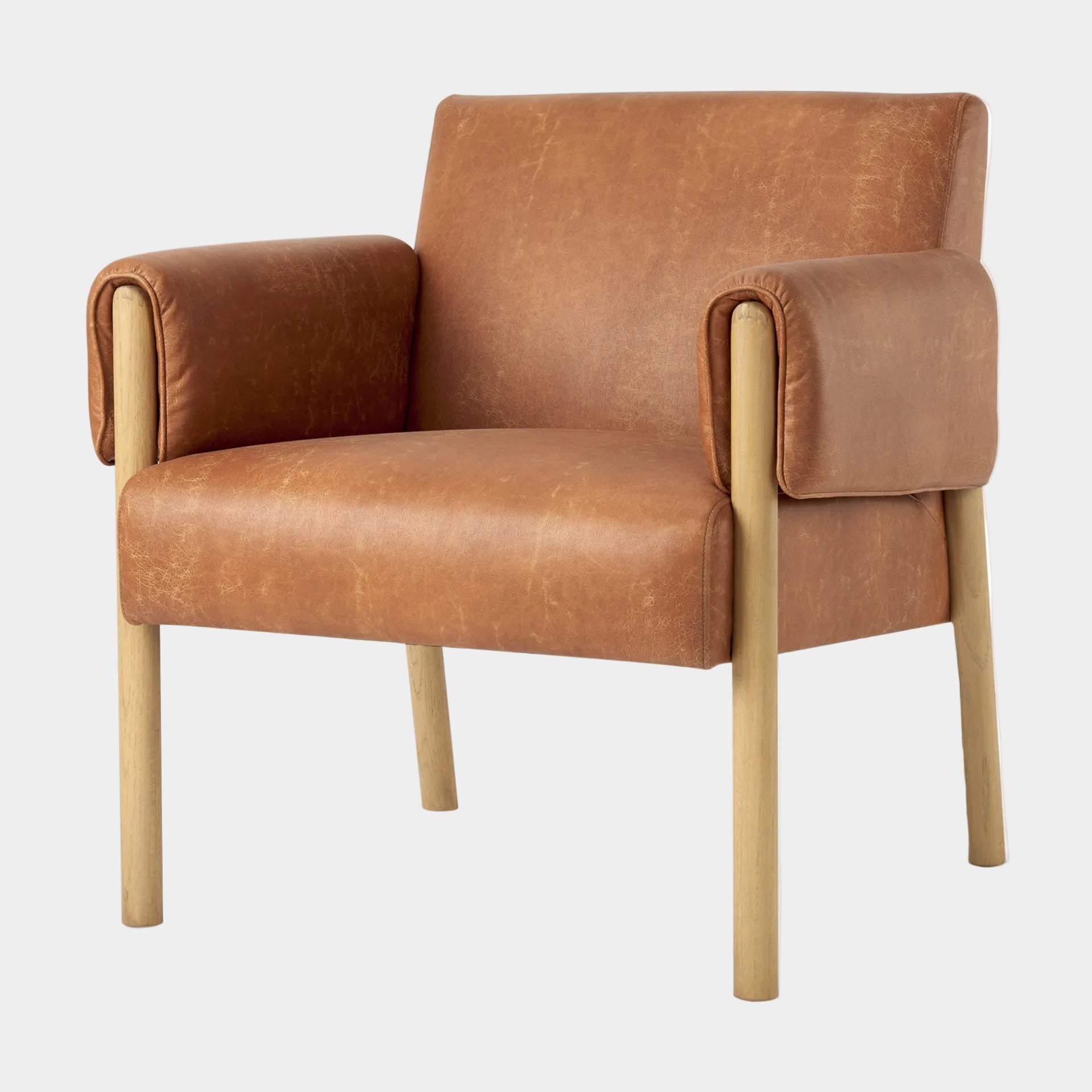 Ashton Vegan Leather Accent Chair