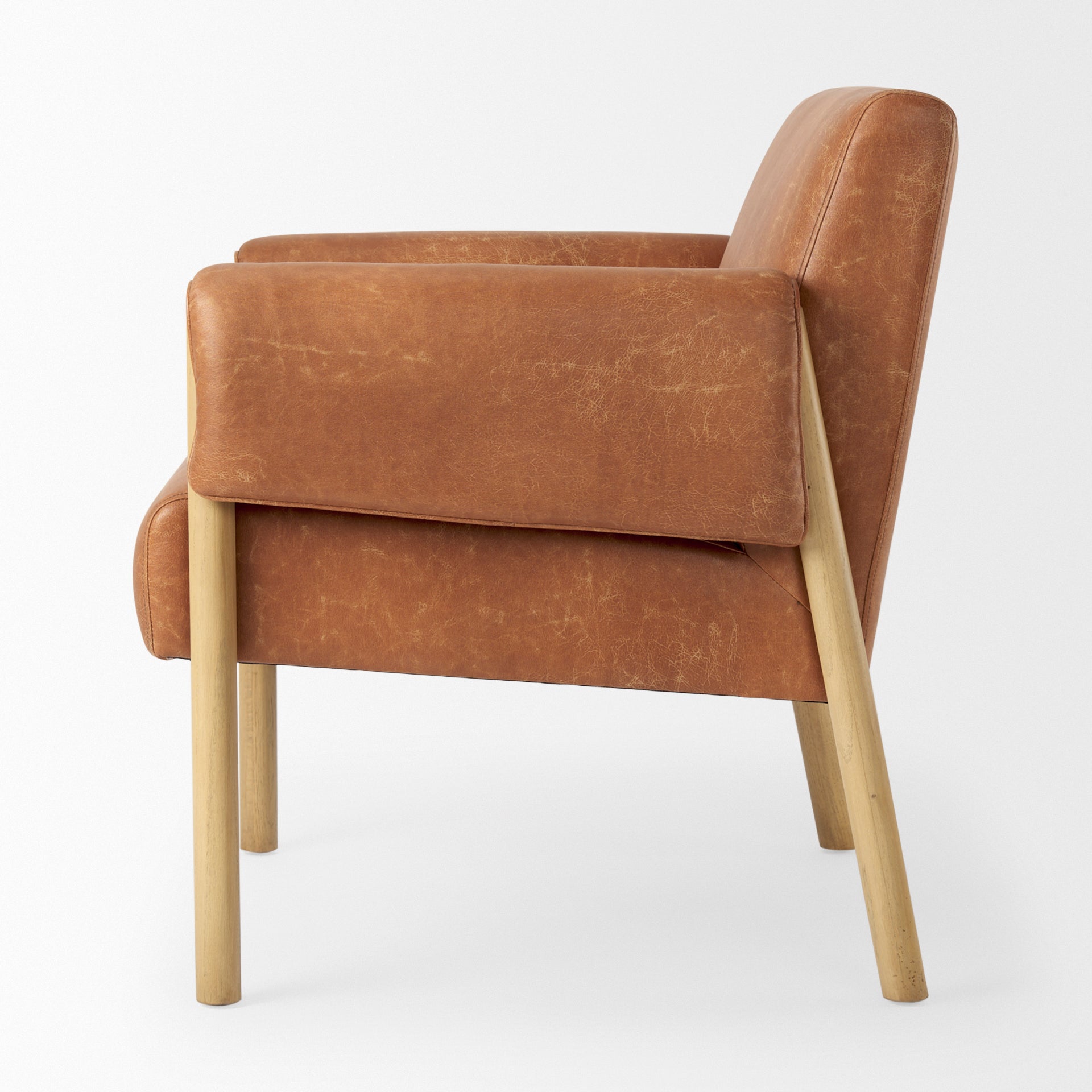 Ashton Vegan Leather Accent Chair