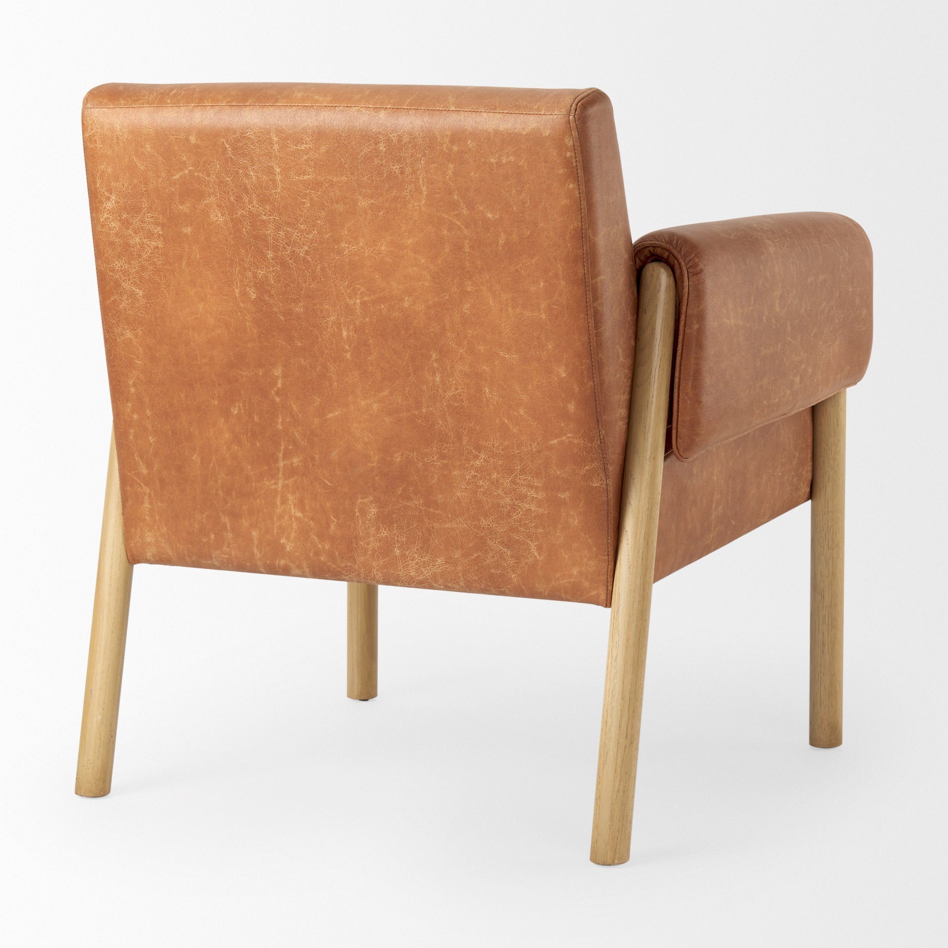 Ashton Vegan Leather Accent Chair