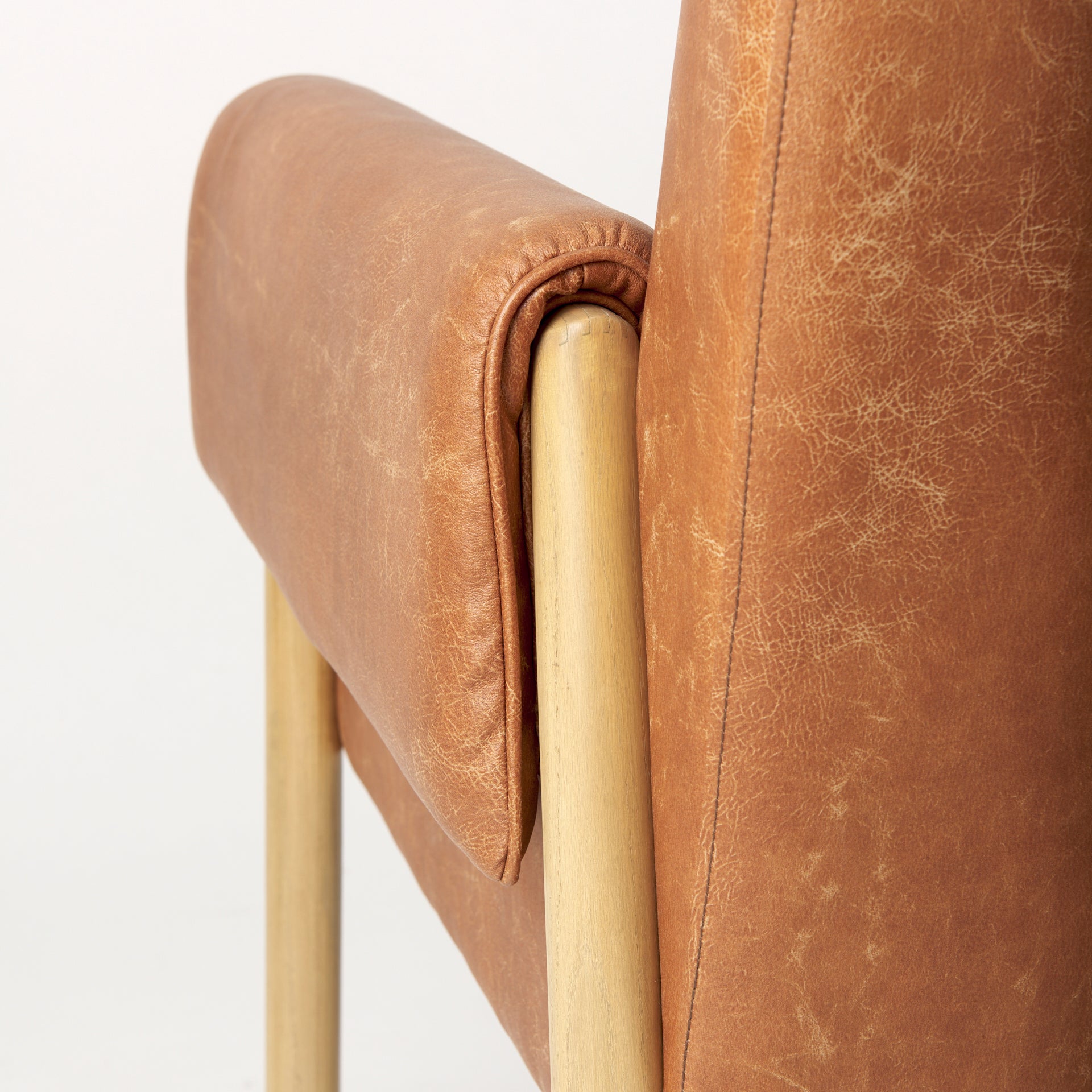 Ashton Vegan Leather Accent Chair