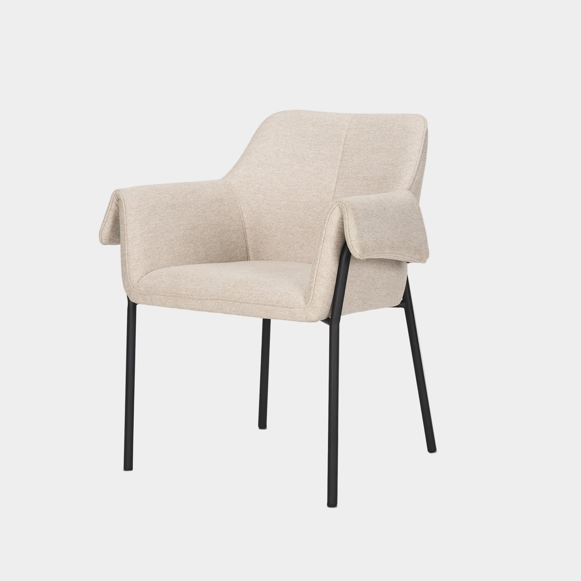 Brently Fabric Dining Armchair