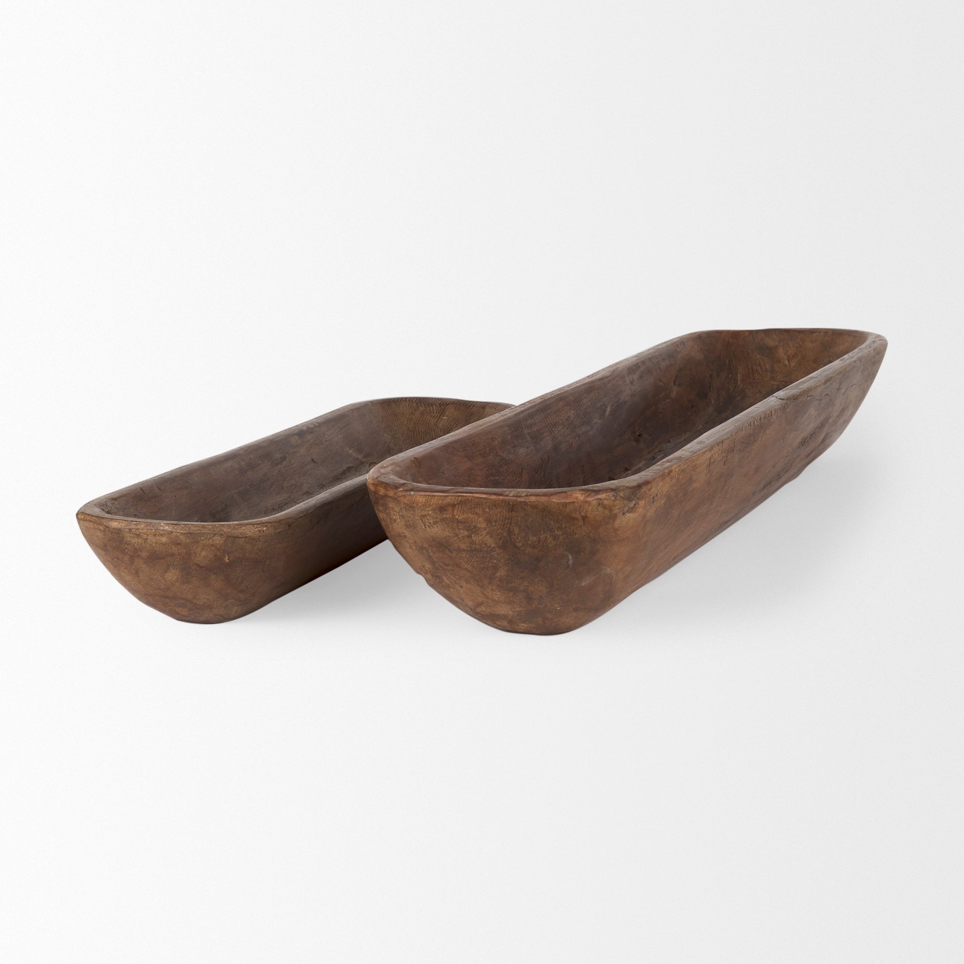 Athena Wooden Trays Set of 2