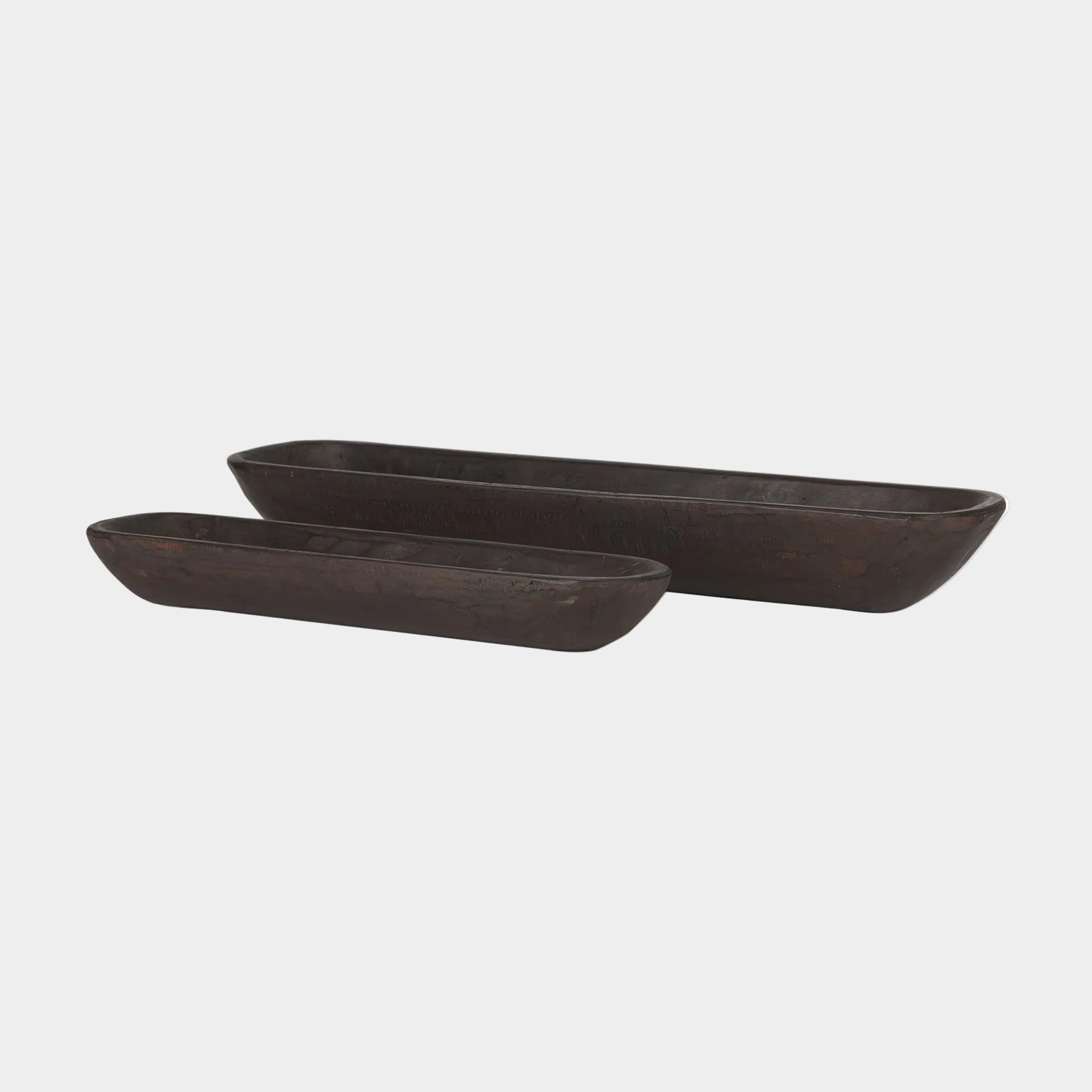 Athena Wooden Trays Set of 2