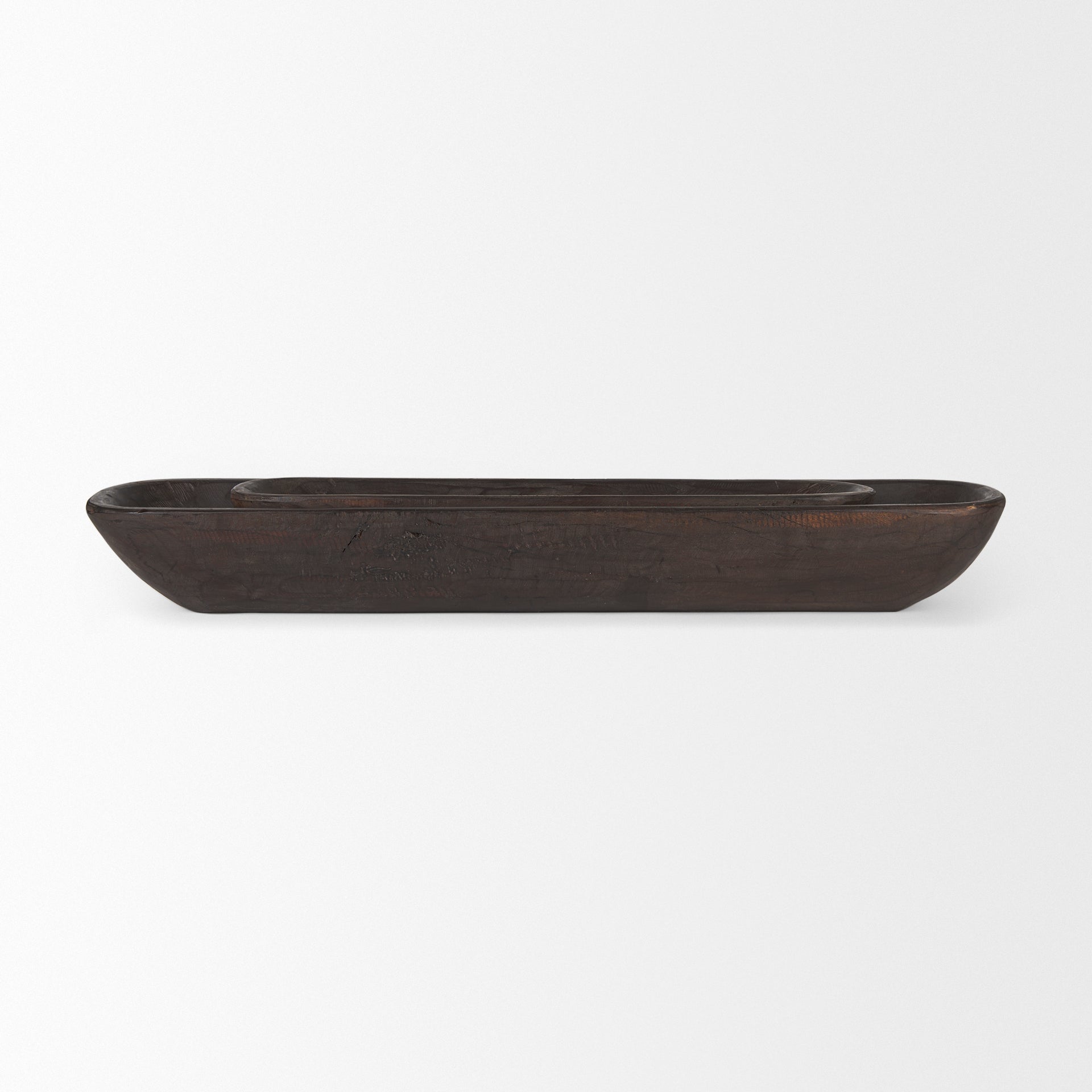 Athena Wooden Trays Set of 2