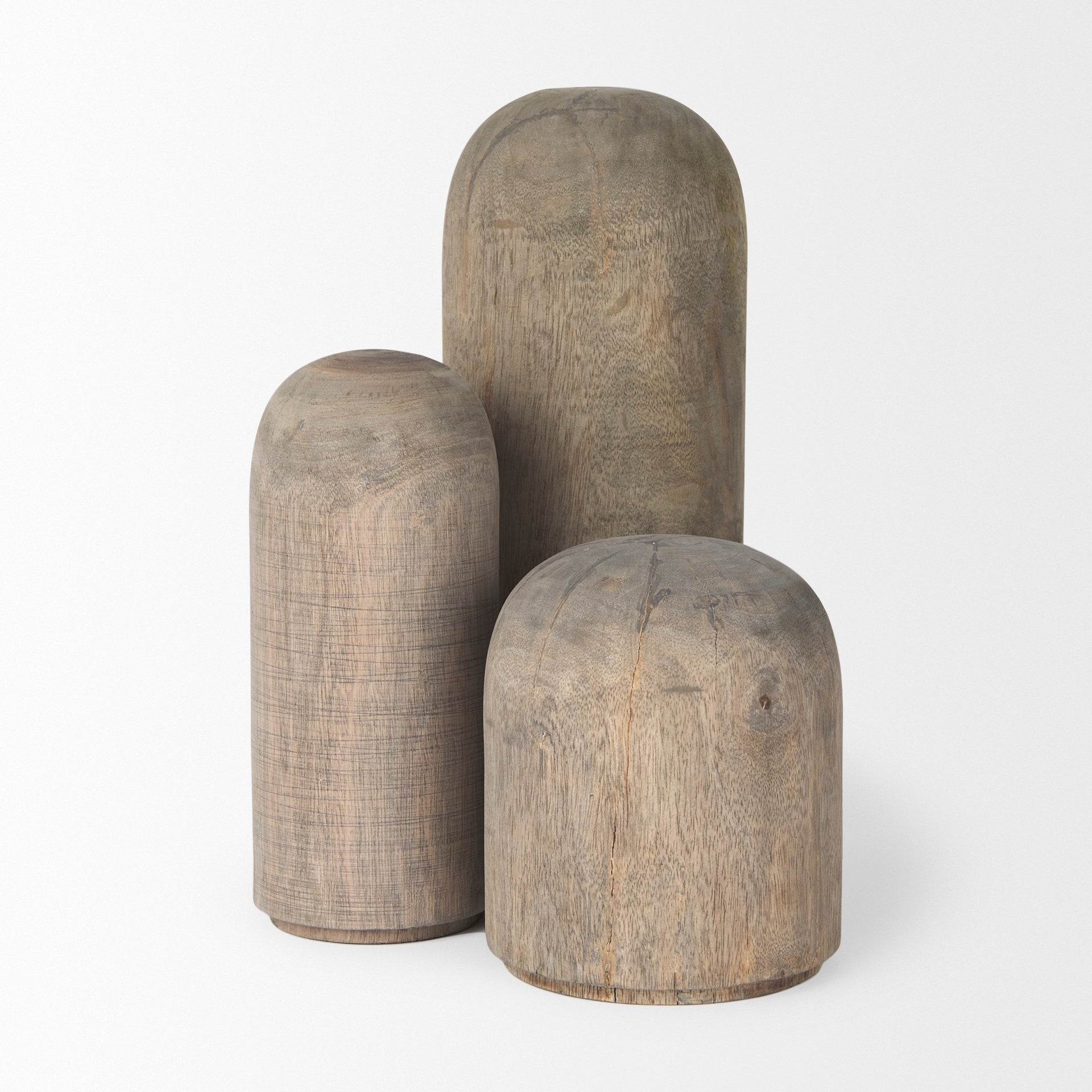 Knox Gray Wash Wooden Object