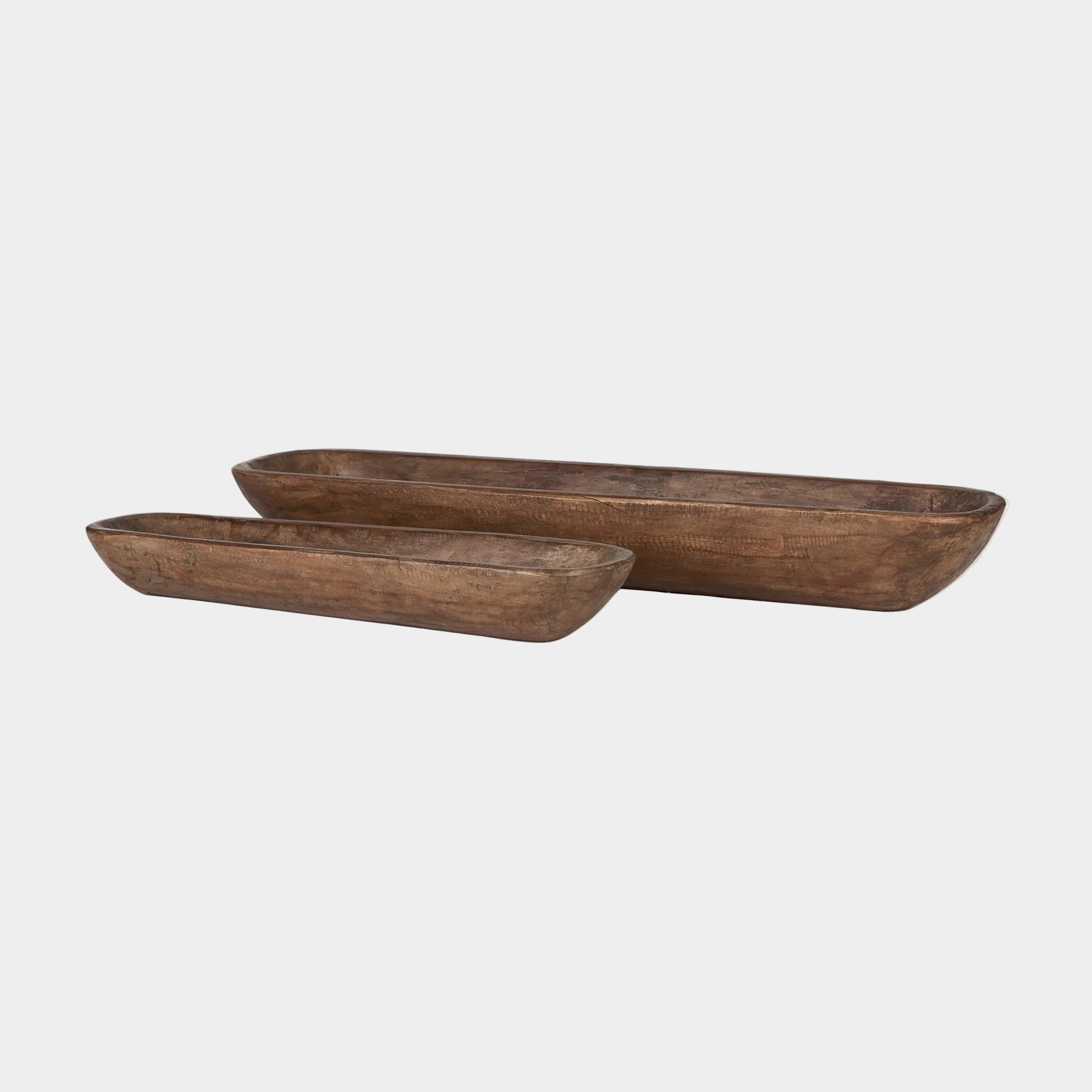 Athena Wooden Trays Set of 2