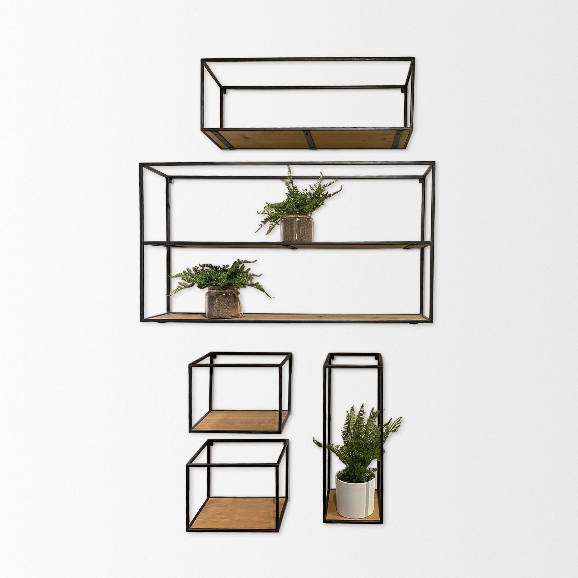 Riaz Wall Furniture Set of 5