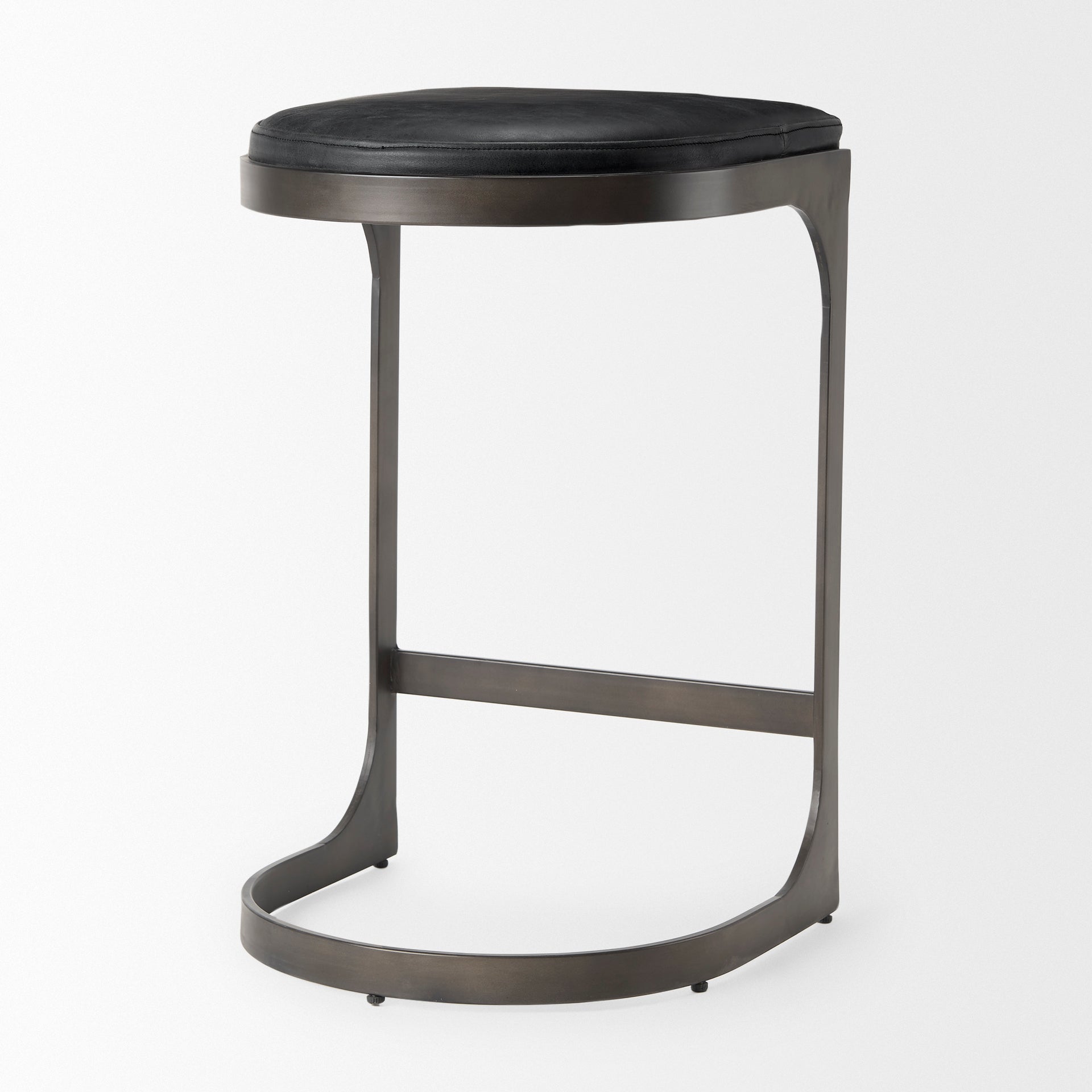 Tyson Suede Seat Counter Stool