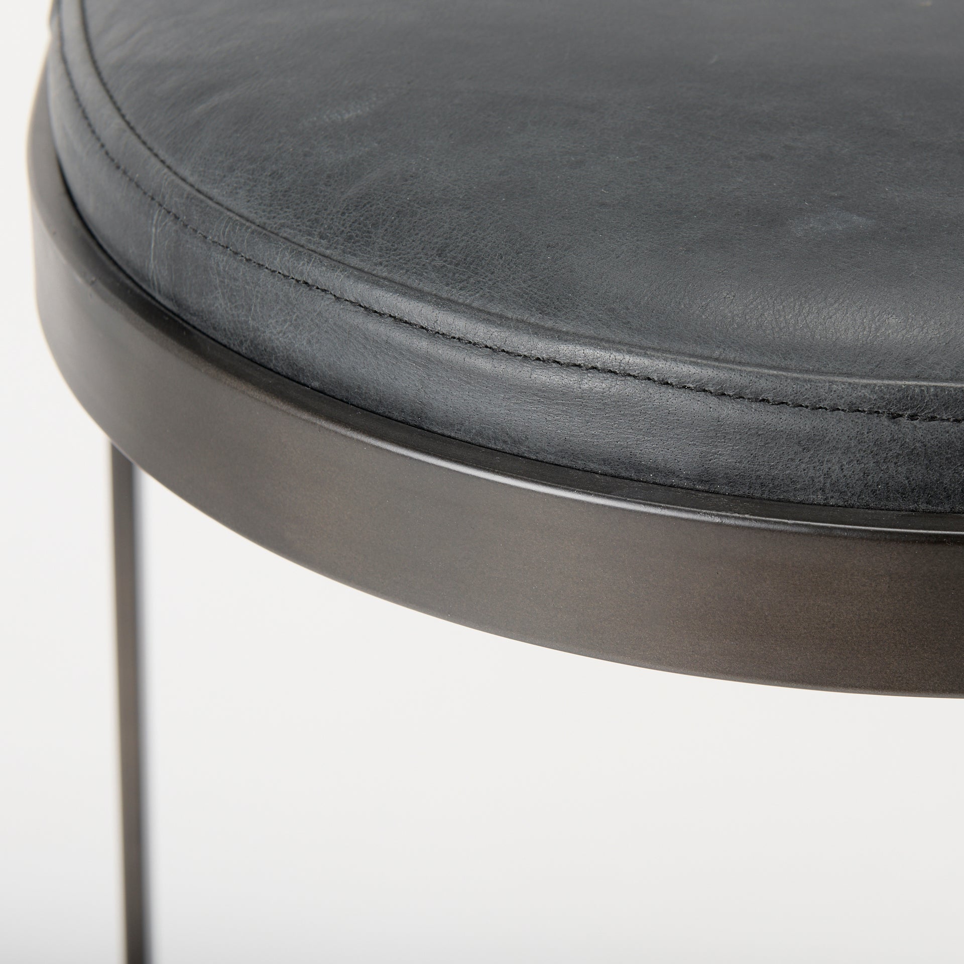 Tyson Suede Seat Counter Stool