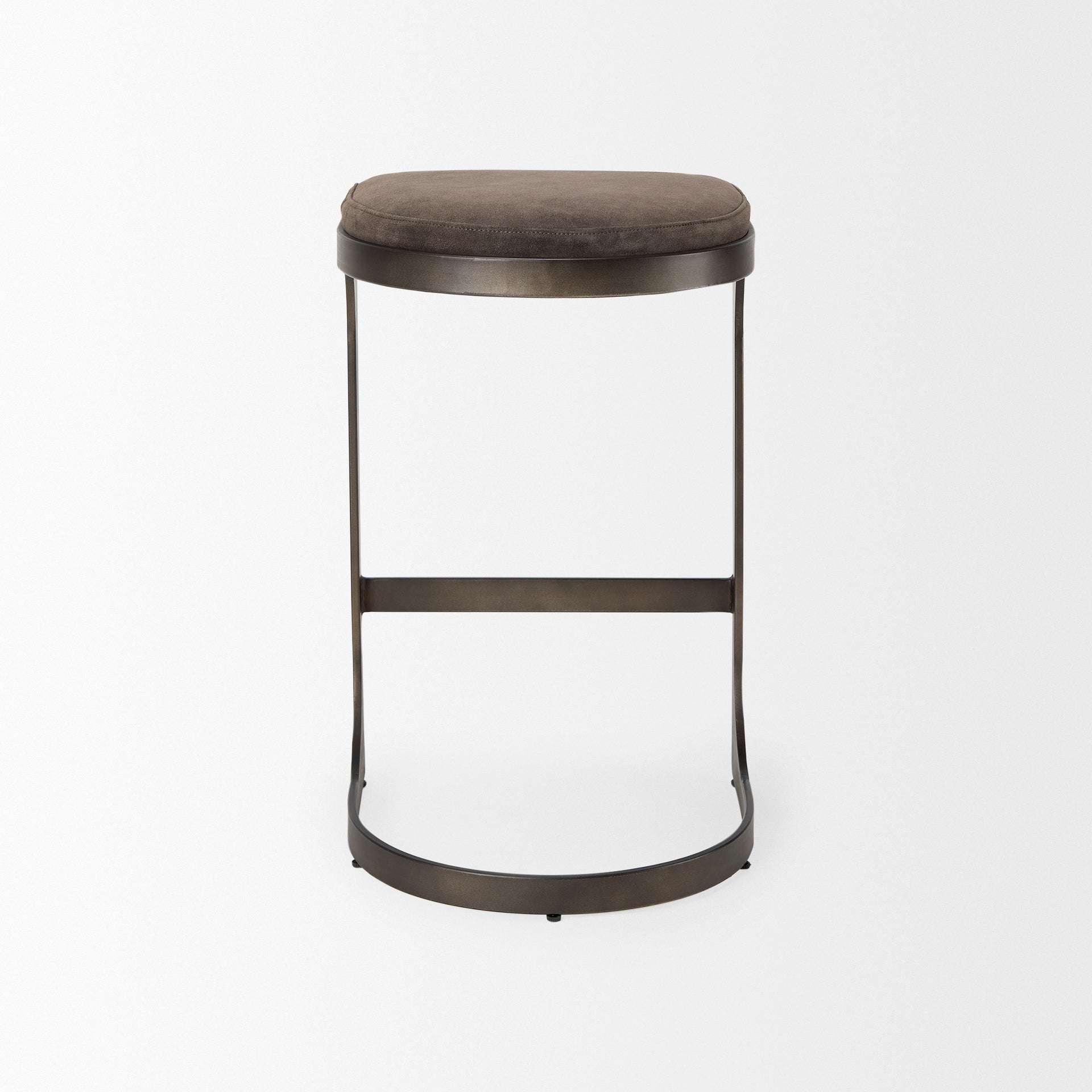 Tyson Suede Seat Counter Stool