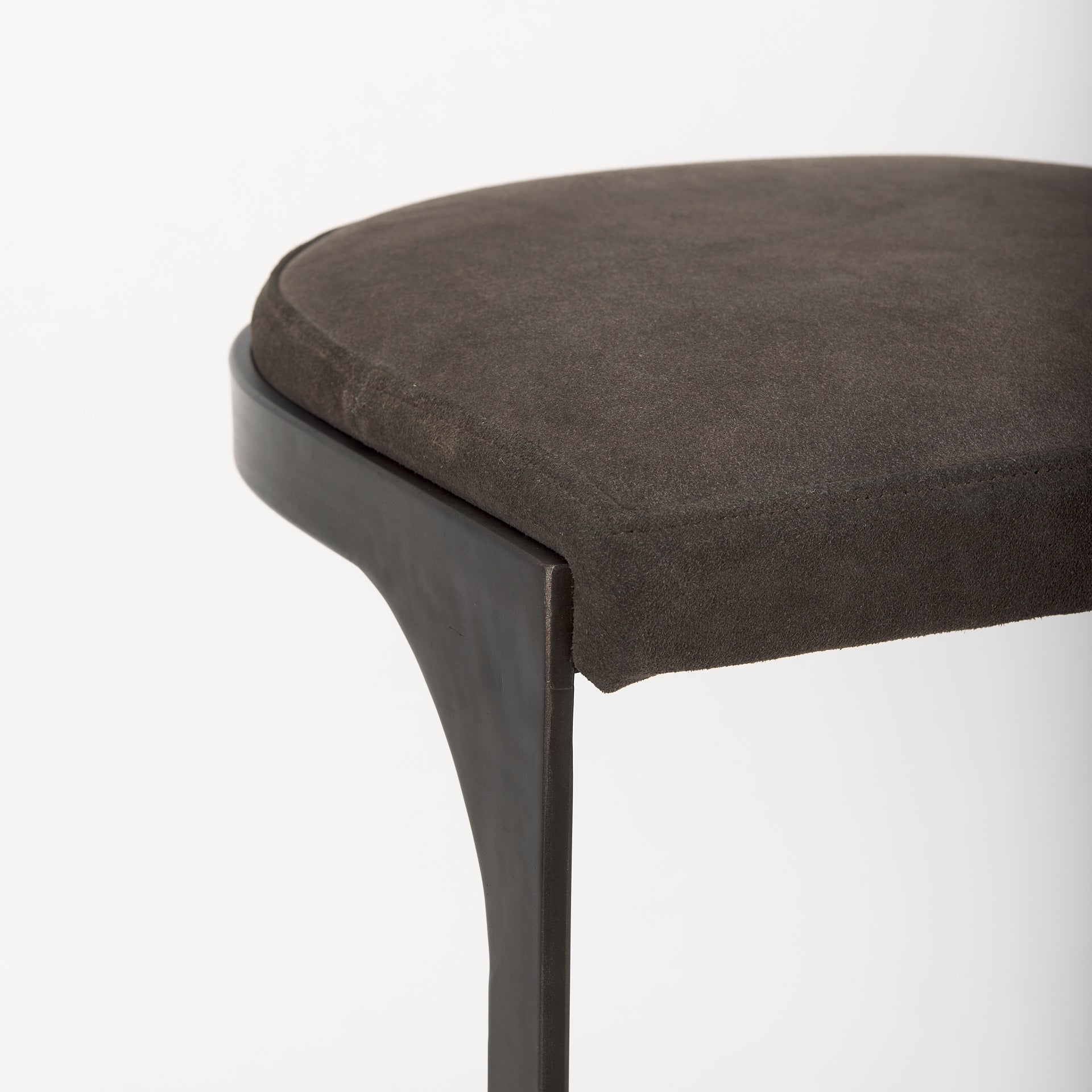 Tyson Suede Seat Counter Stool