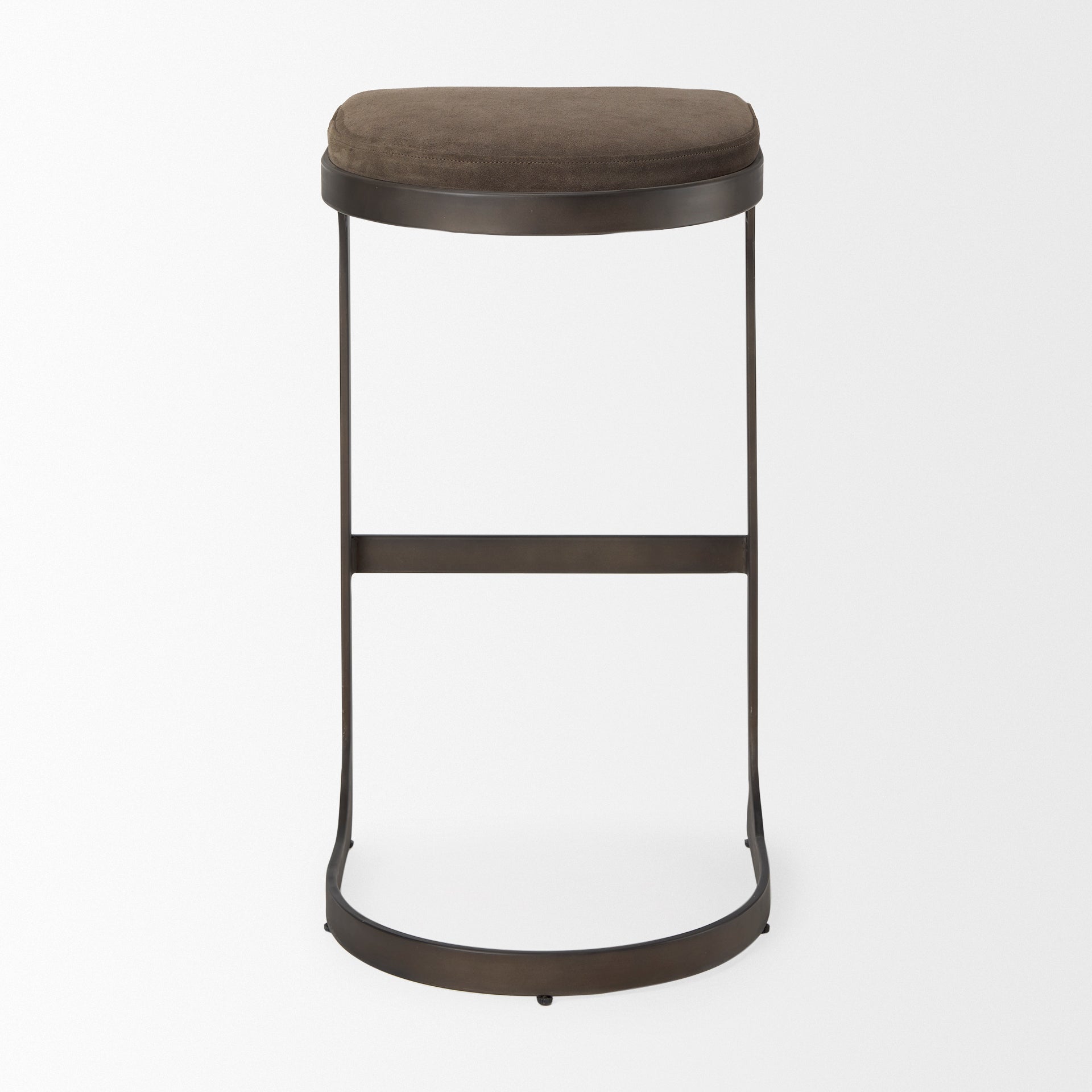 Tyson Suede Seat Bar Stool