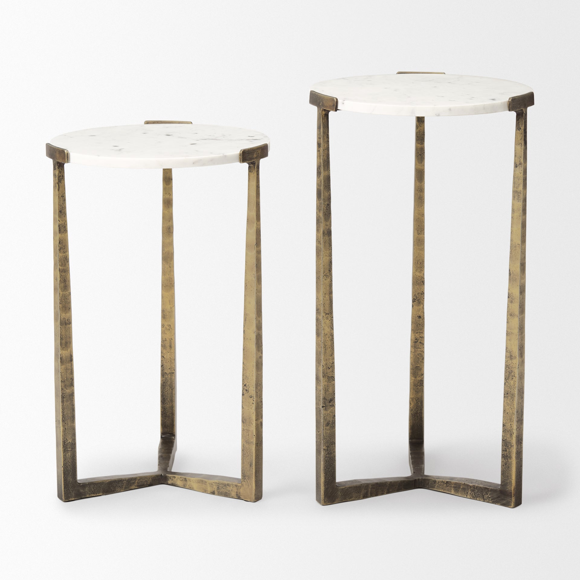 Atticus Marble Accent Table Set of 2