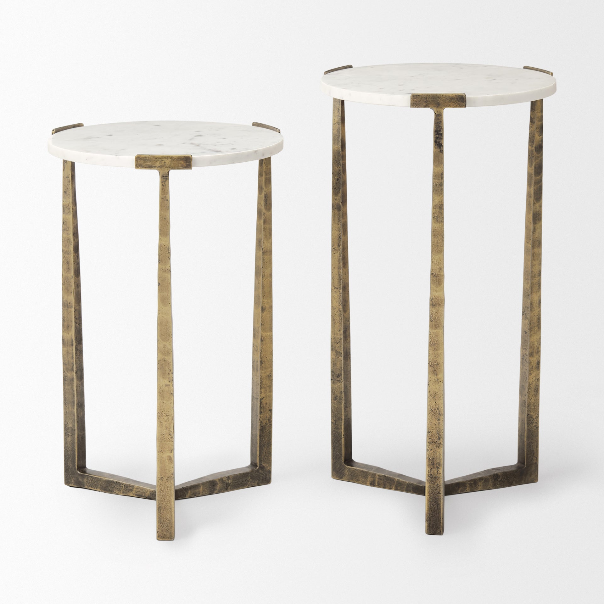 Atticus Marble Accent Table Set of 2