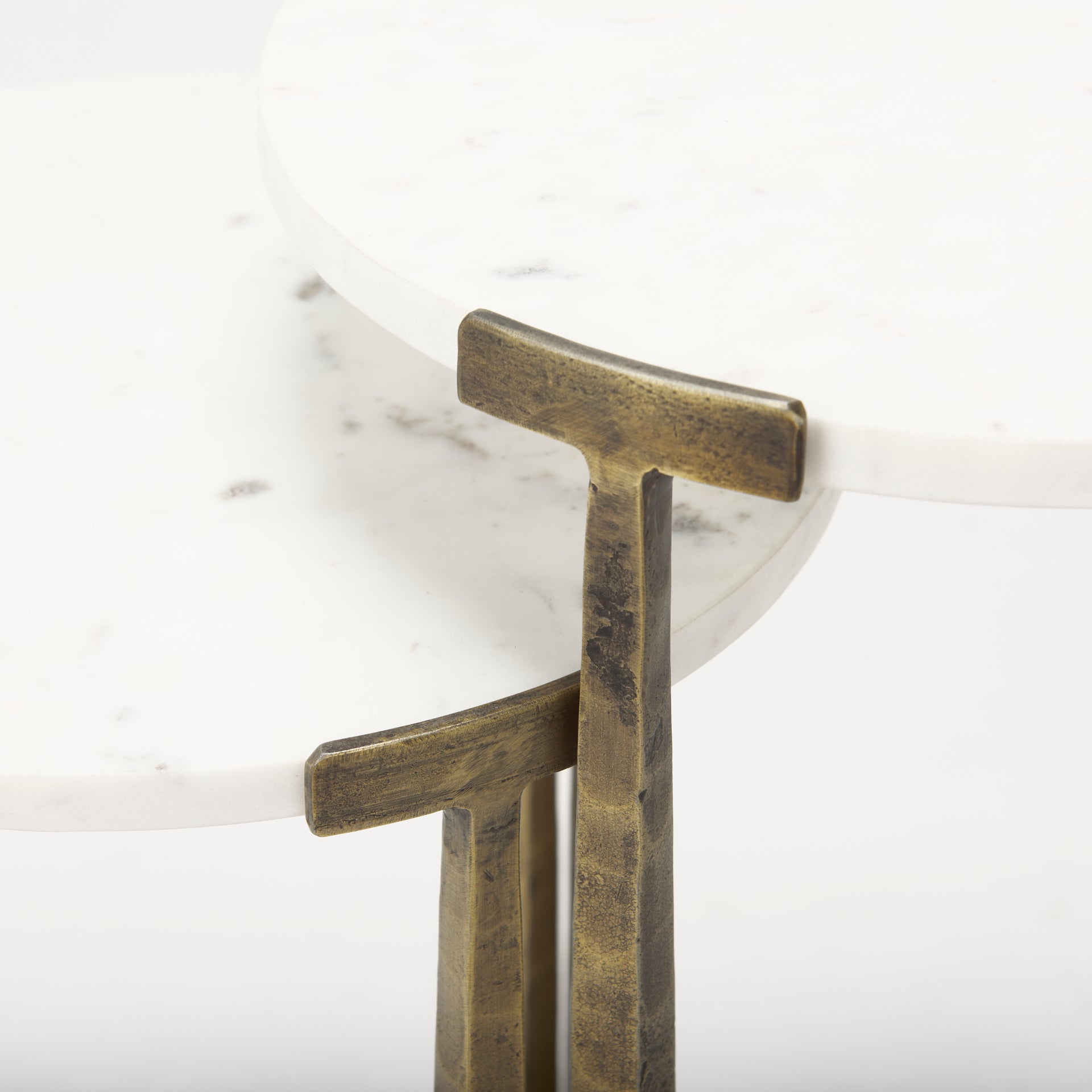 Atticus Marble Accent Table Set of 2
