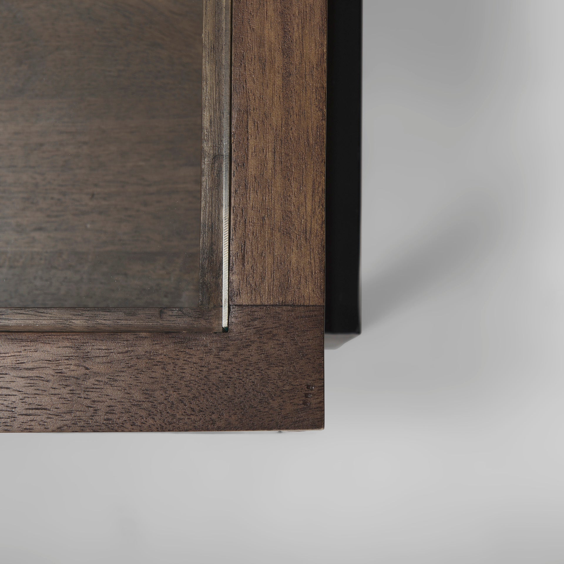 Arelius Glass-Top Coffee Table