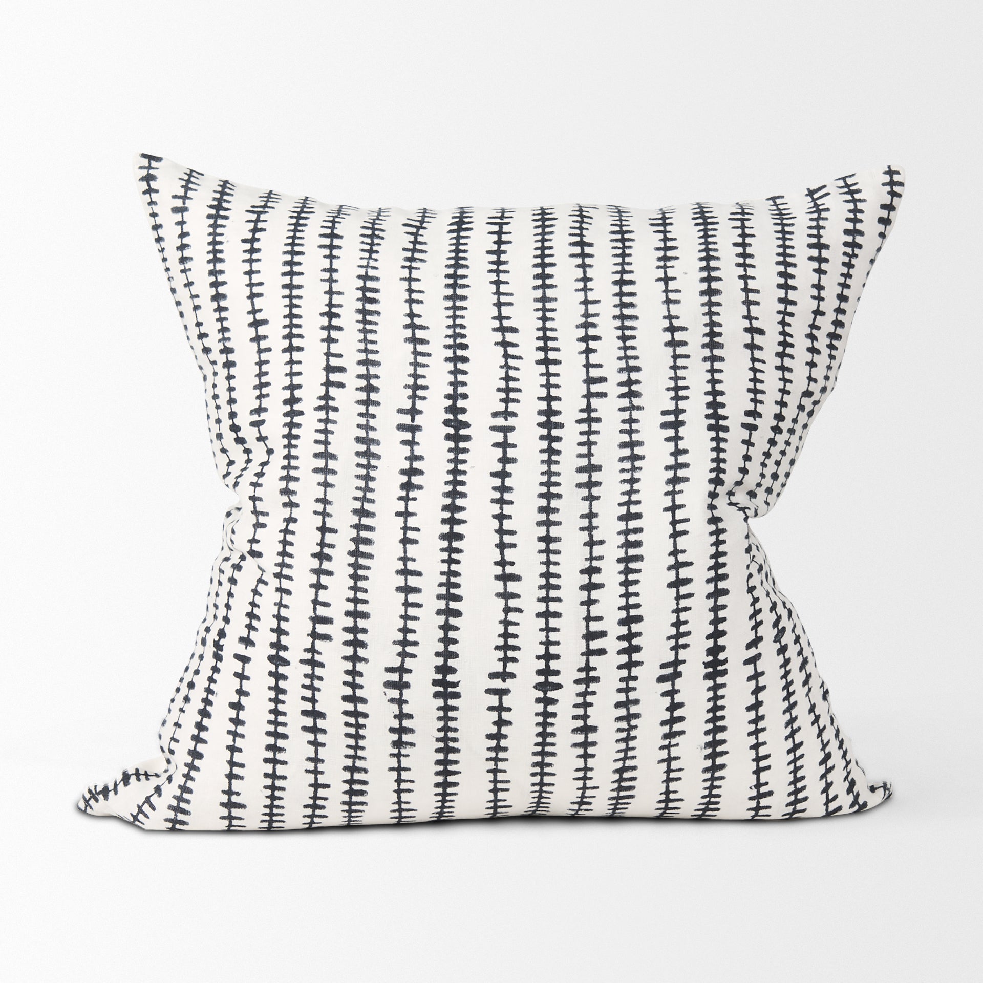 Jenna Black Print Decorative Pillow