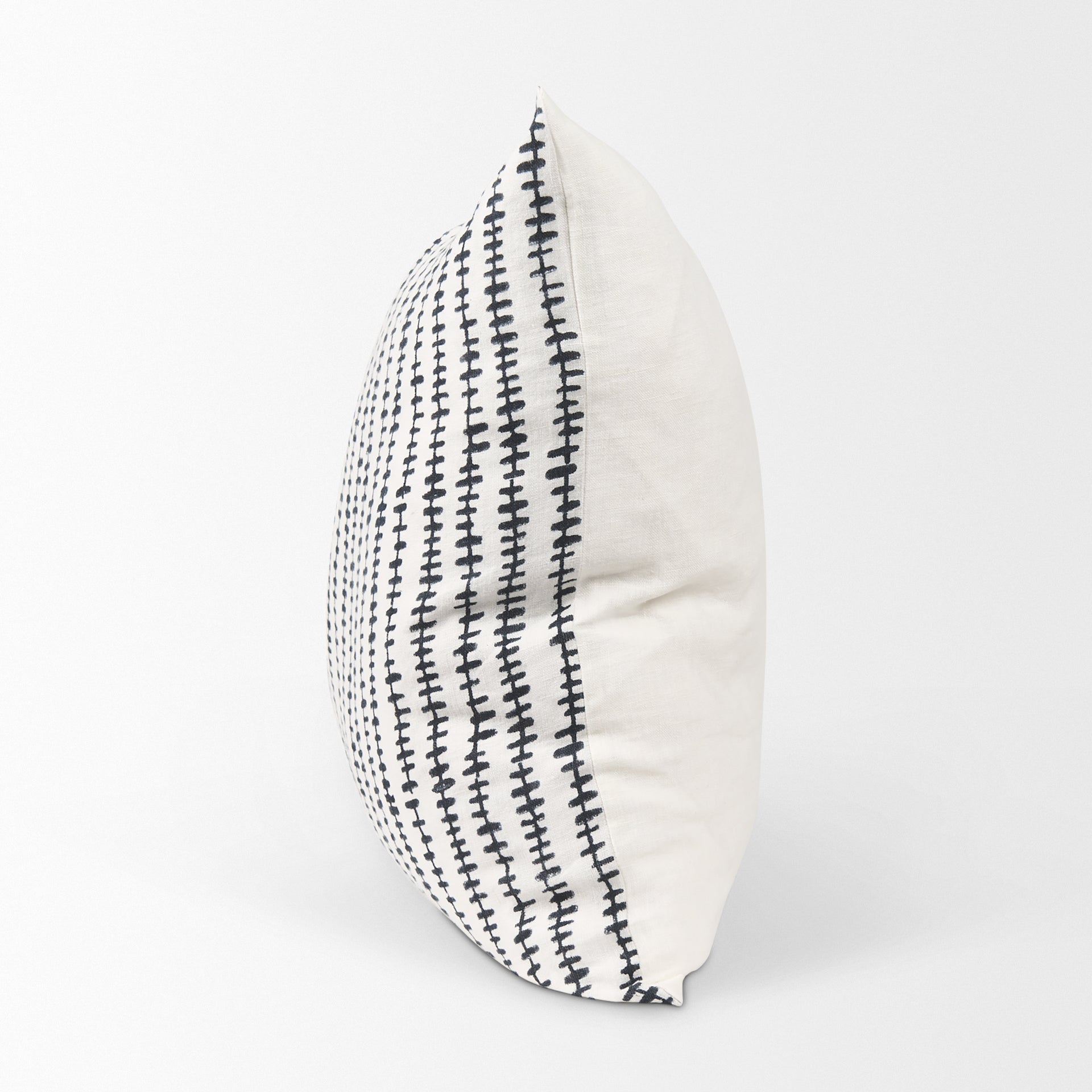 Jenna Black Print Decorative Pillow