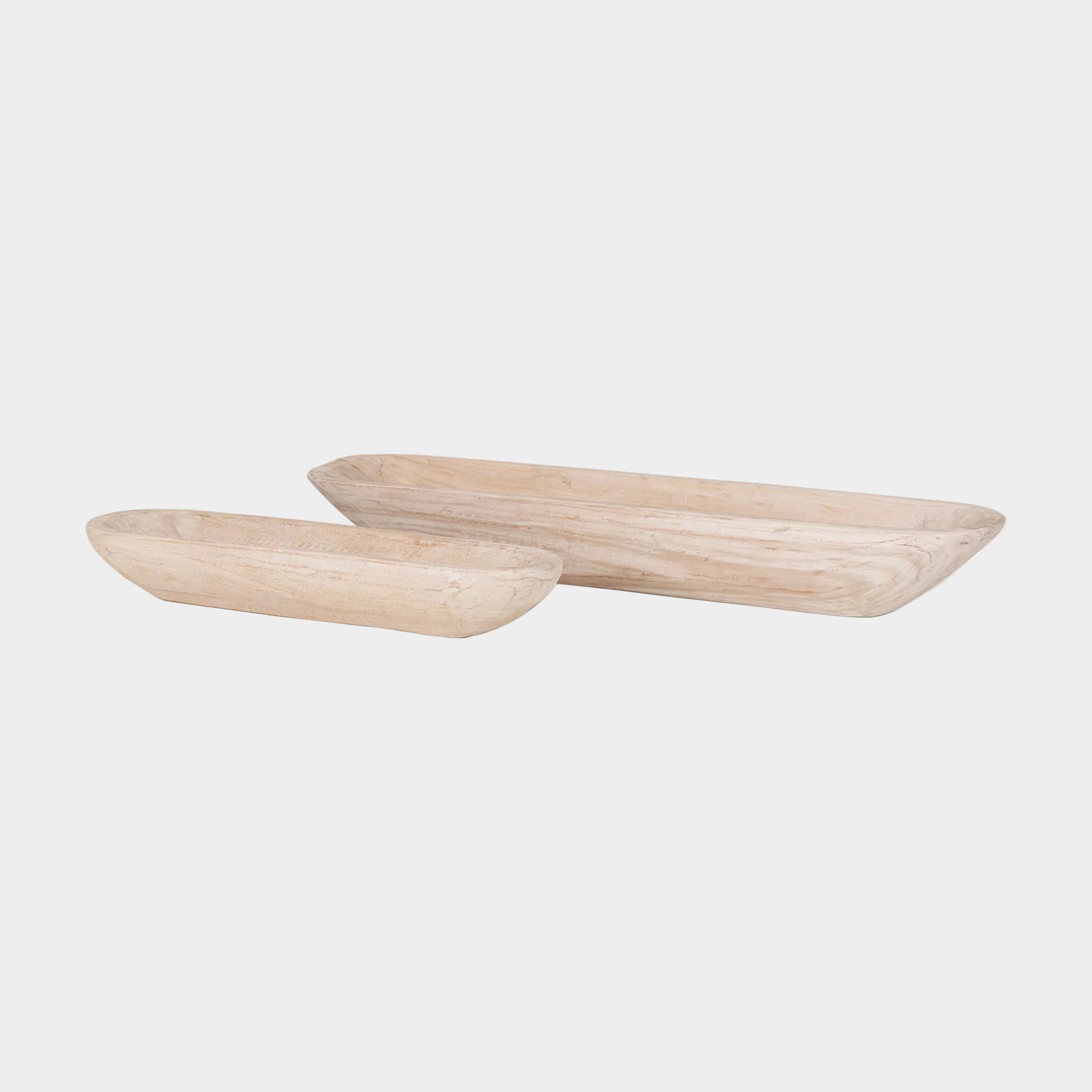 Athena Wooden Trays Set of 2