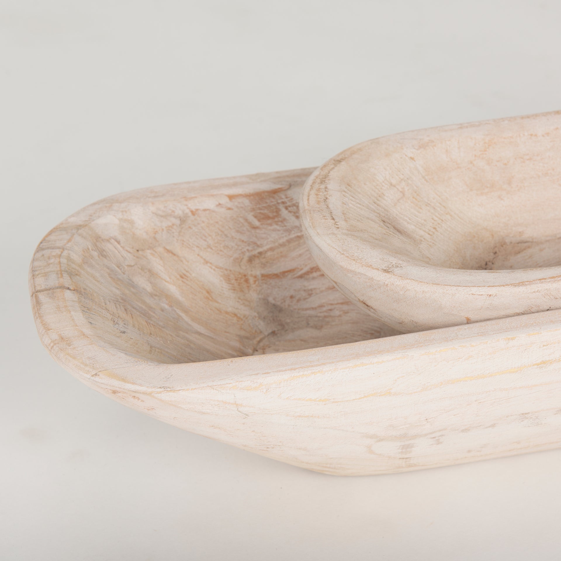 Athena Wooden Trays Set of 2