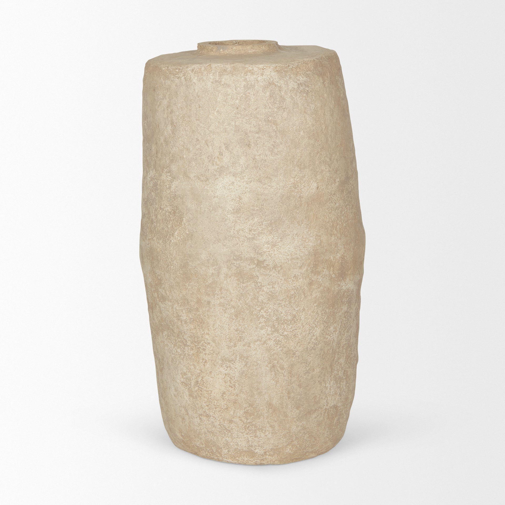 Rama Beige Floor Vase