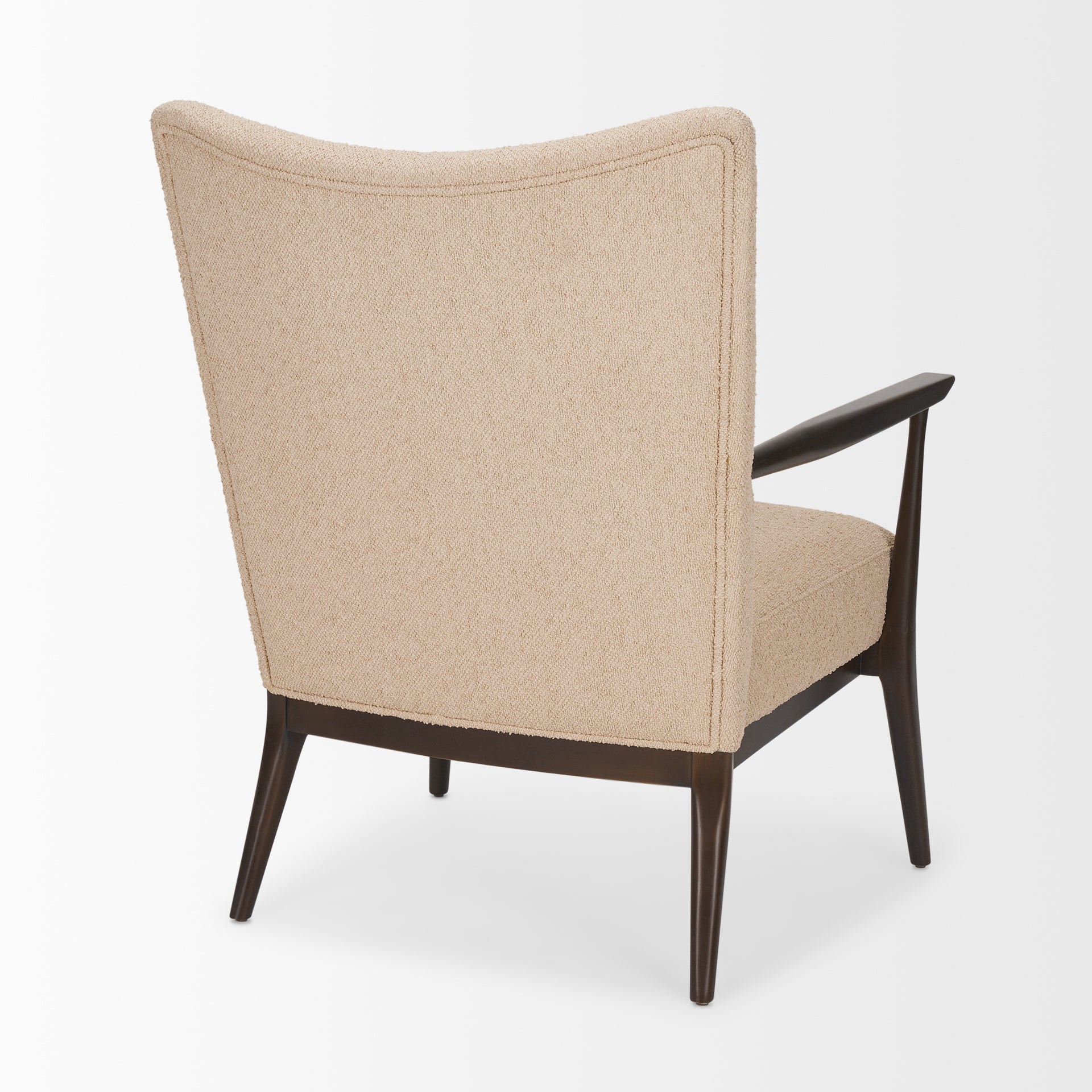 Argent Boucle Accent Chair