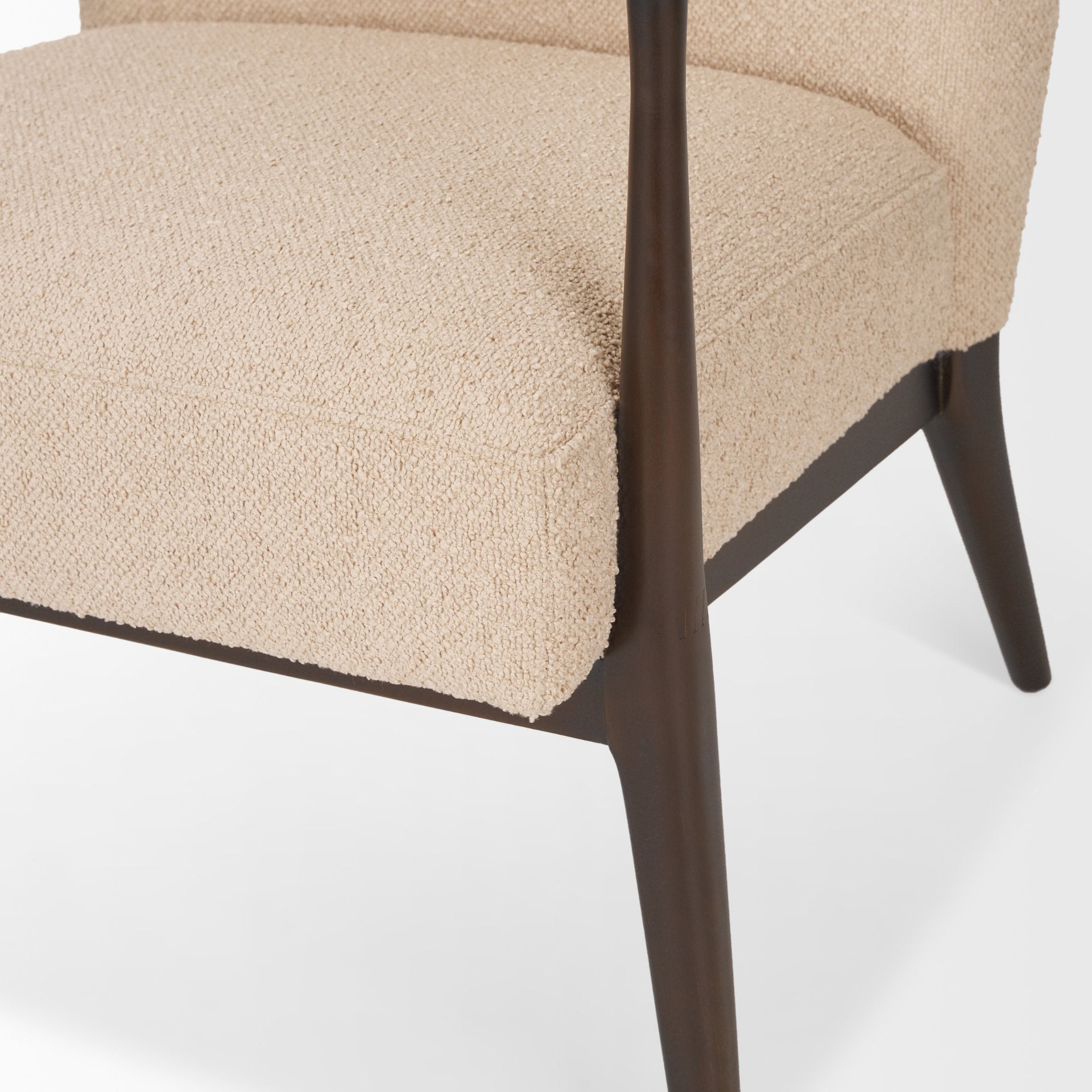 Argent Boucle Accent Chair