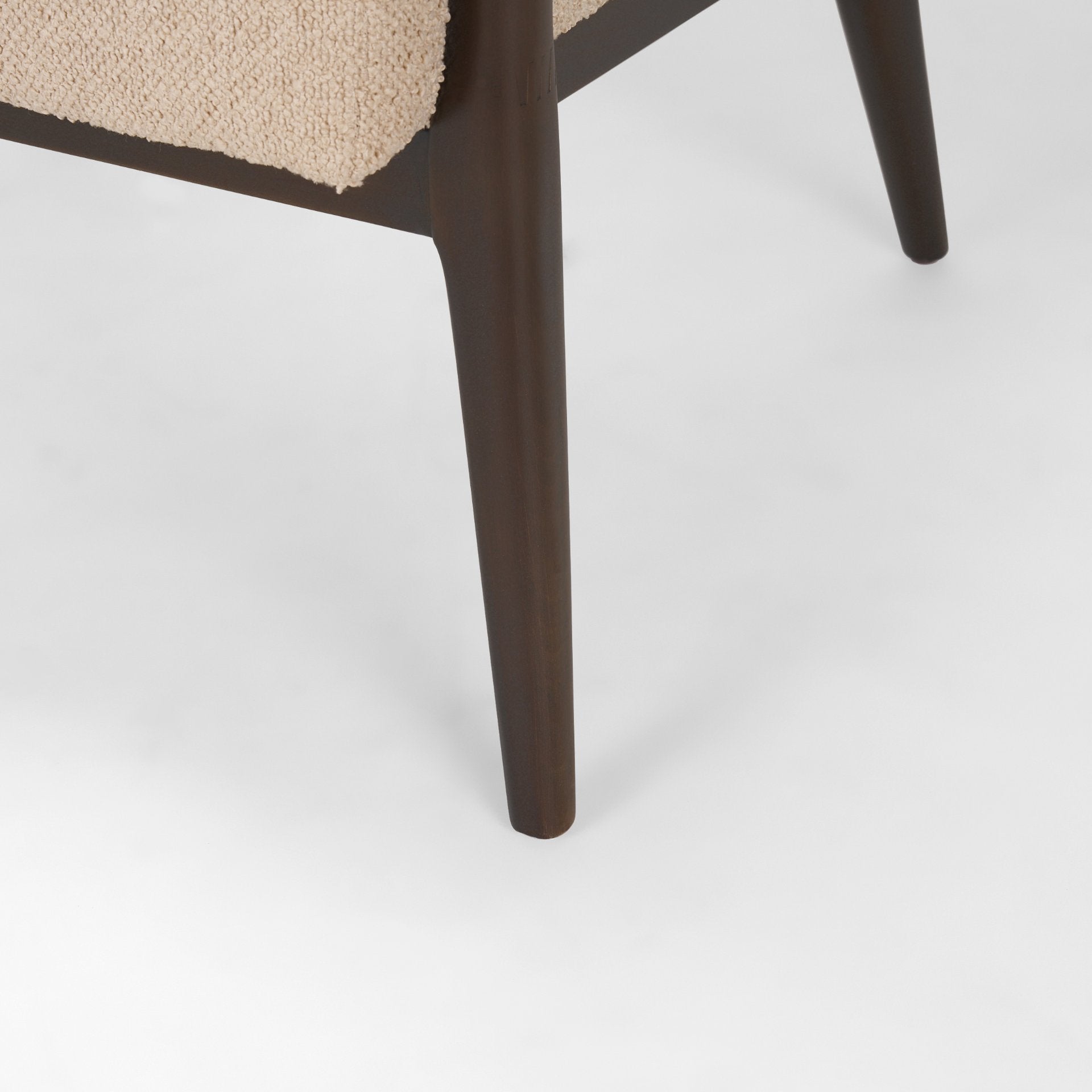 Argent Boucle Accent Chair