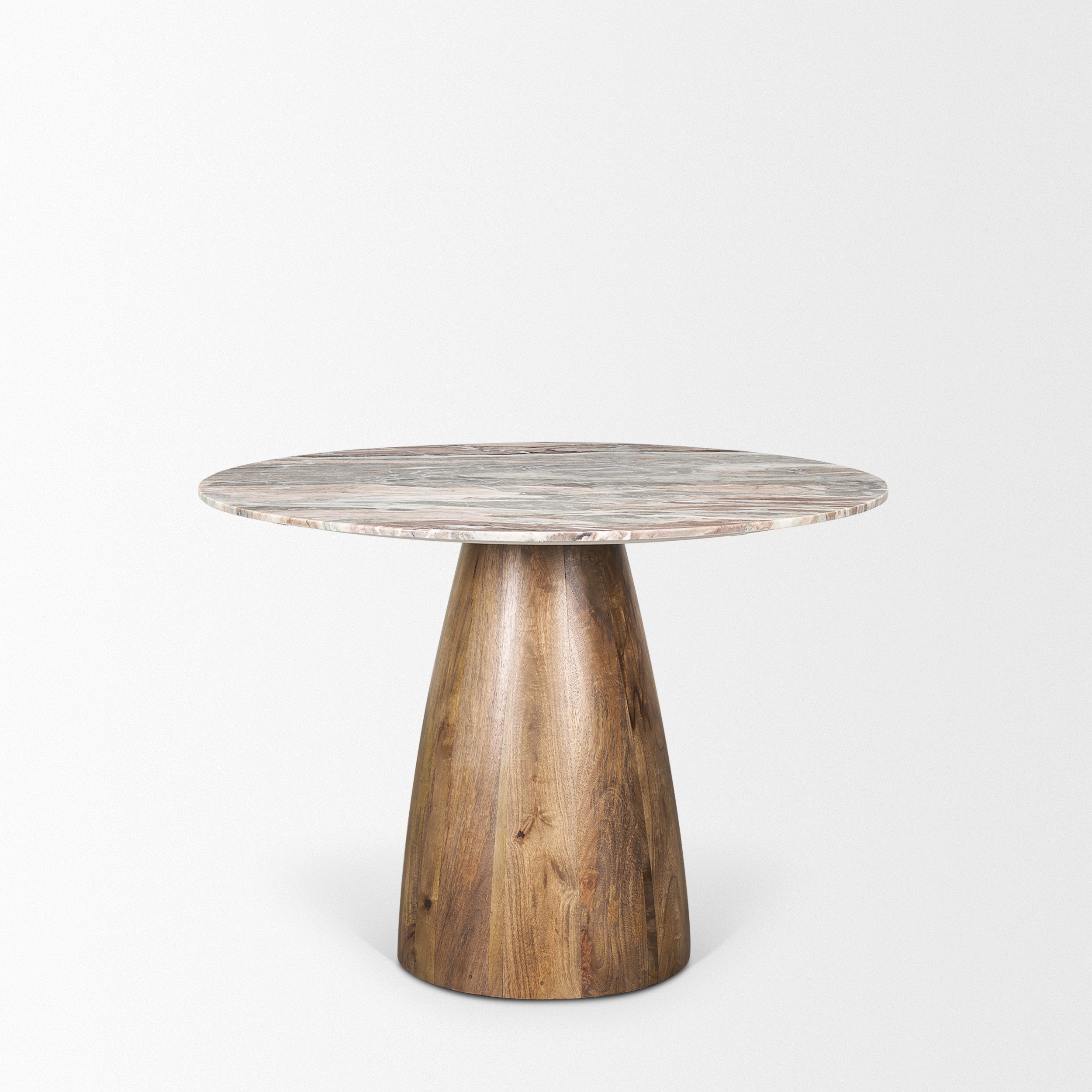 Allyson 42" Round Marble Dining Table