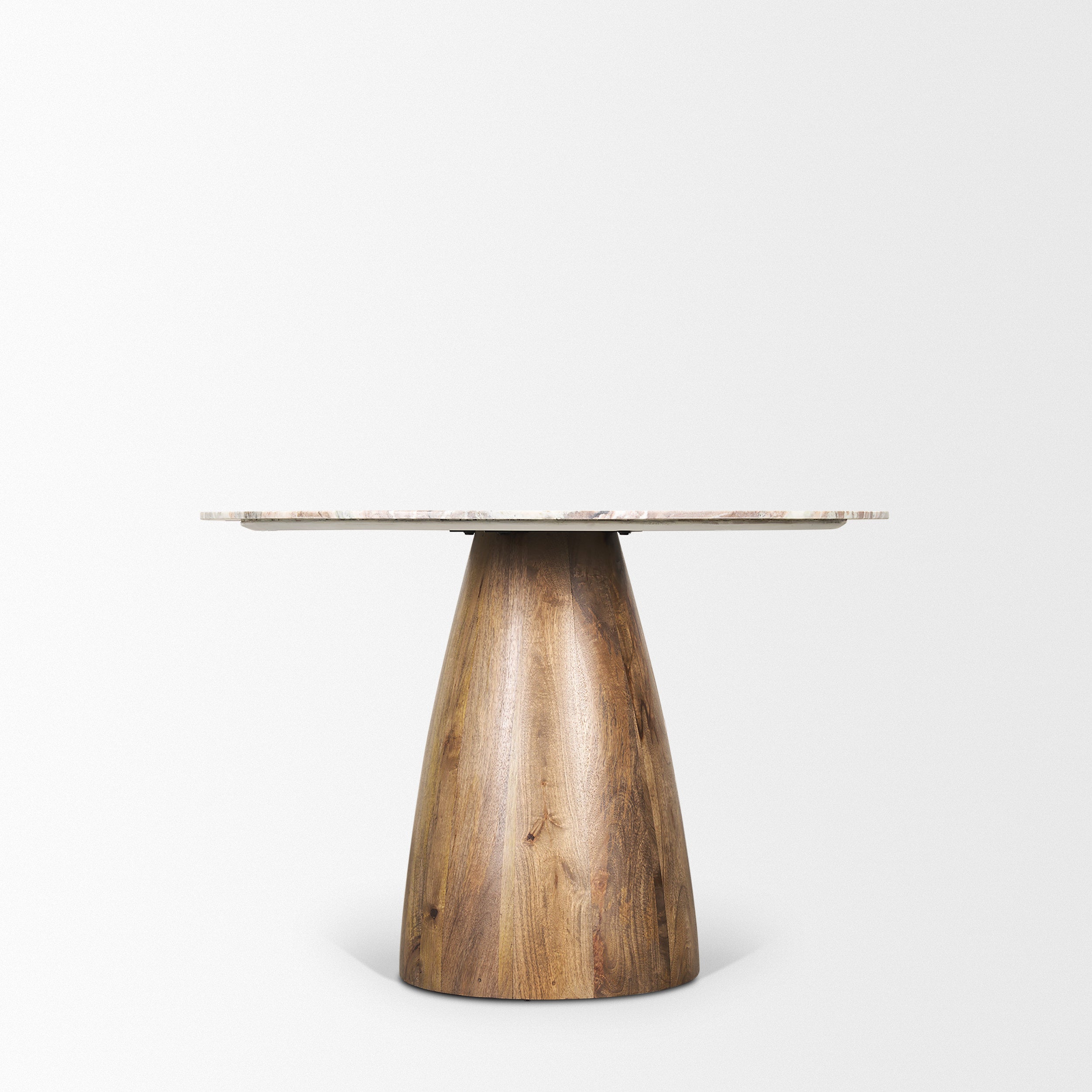Allyson 42" Round Marble Dining Table