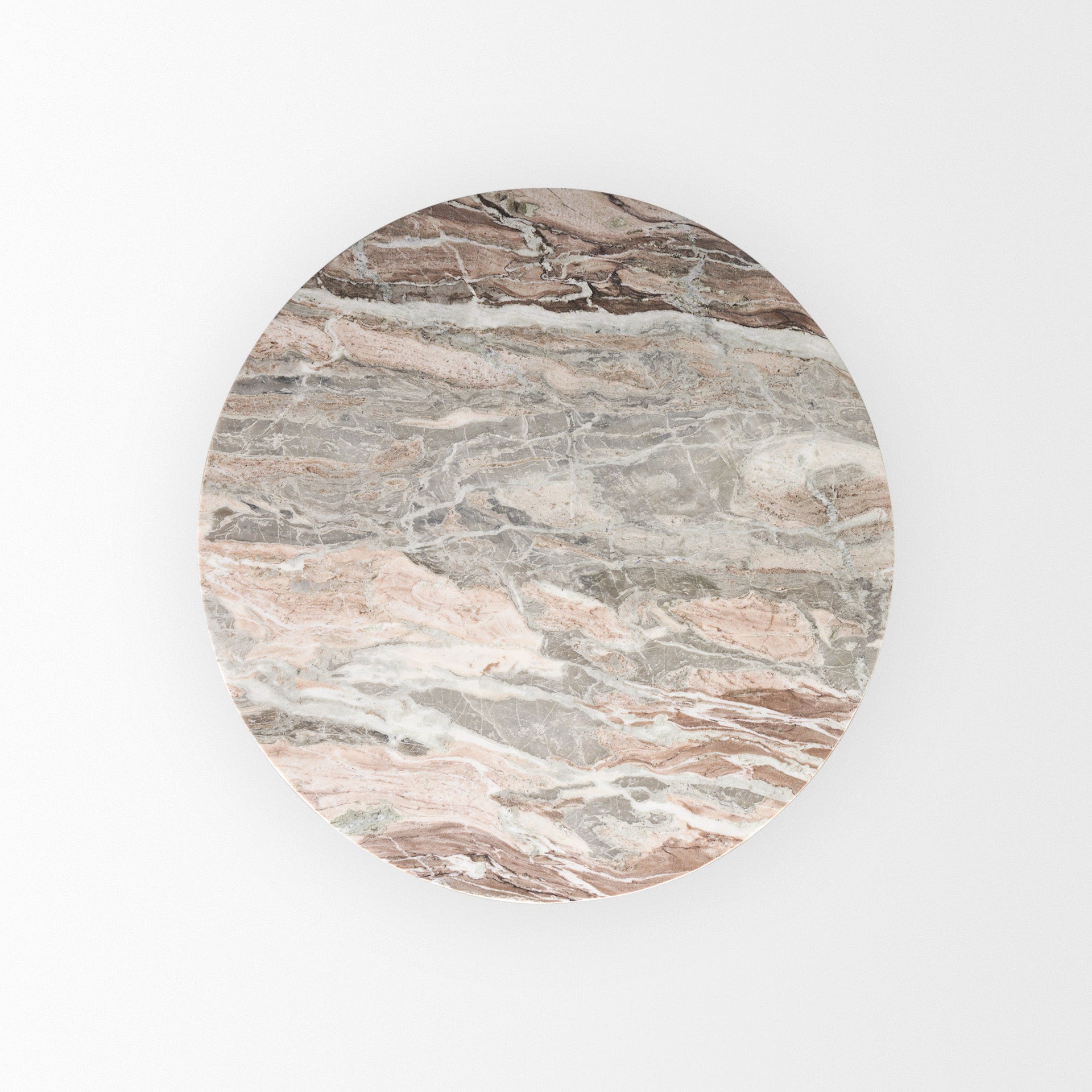 Allyson 42" Round Marble Dining Table