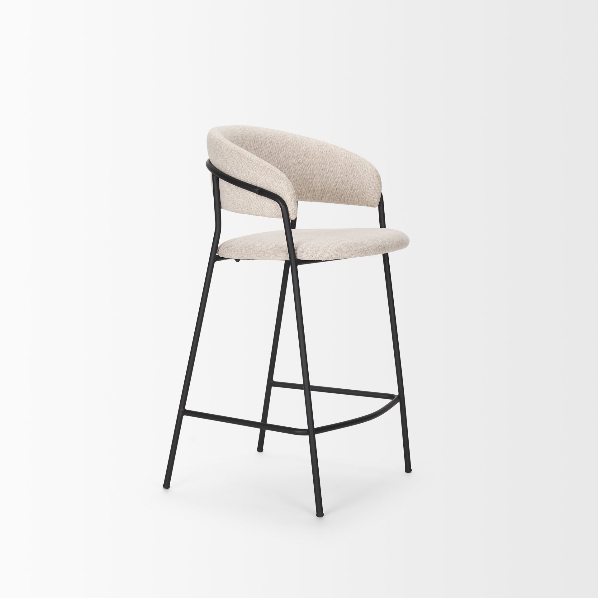 Carolyn Fabric Seat Counter Stool