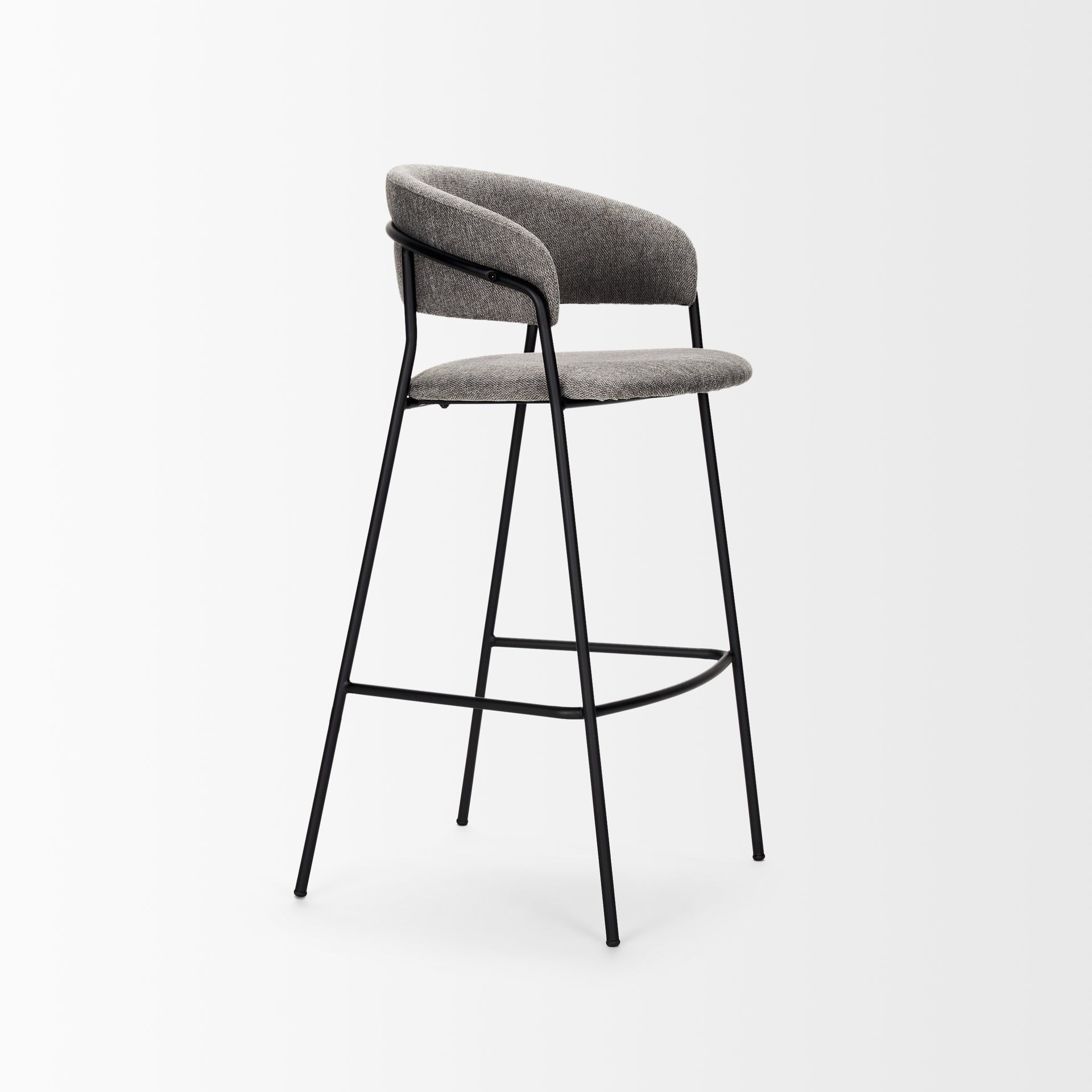 Carolyn Fabric Seat Bar Stool