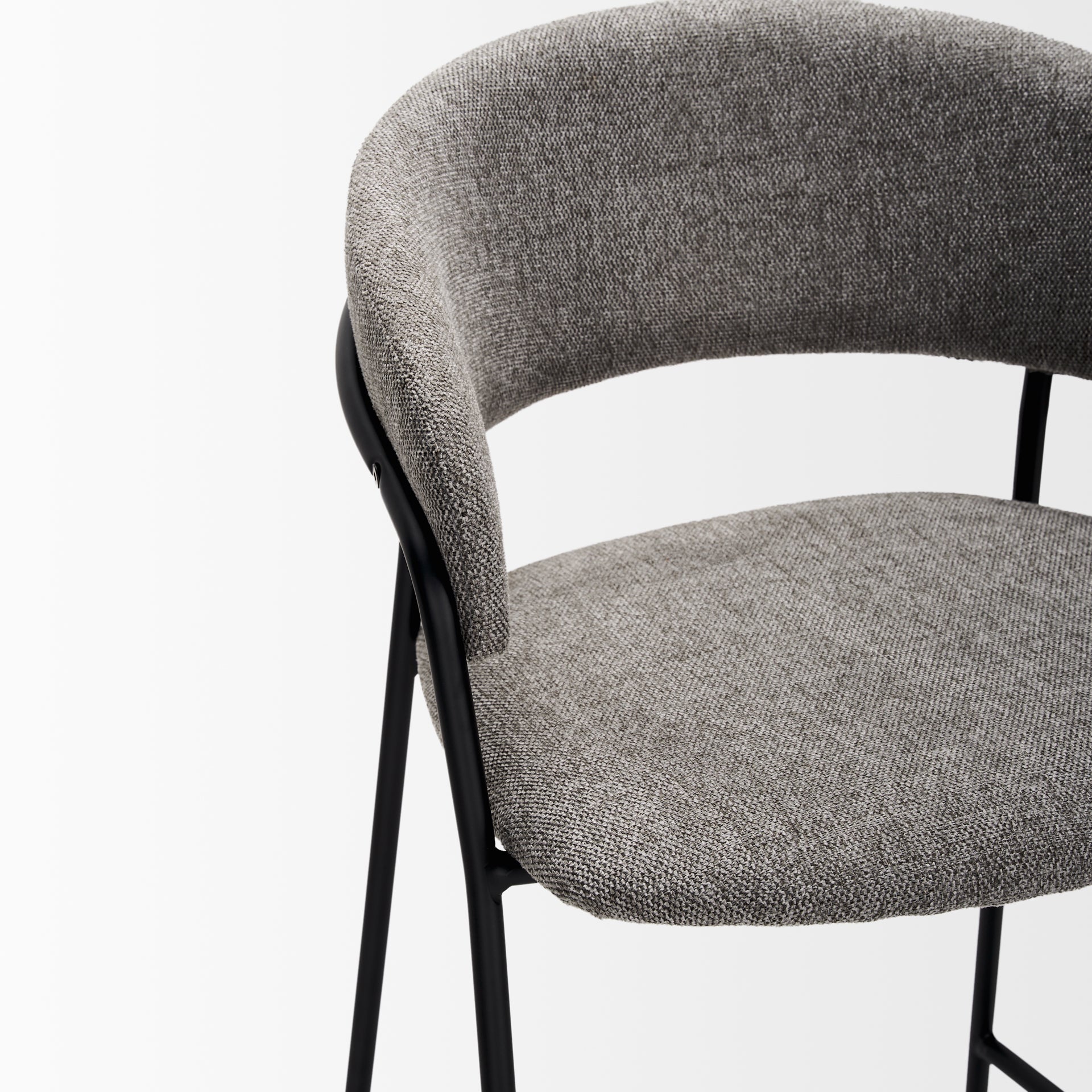 Carolyn Fabric Seat Bar Stool