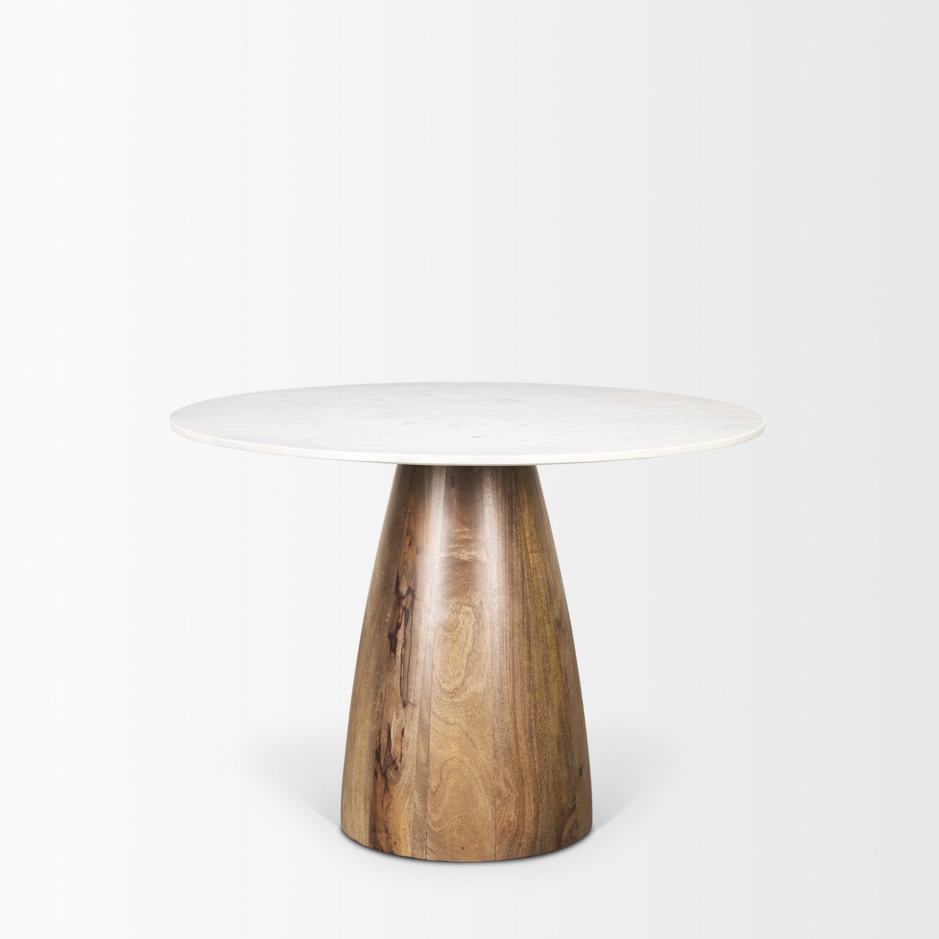 Allyson 42" Round Marble Dining Table
