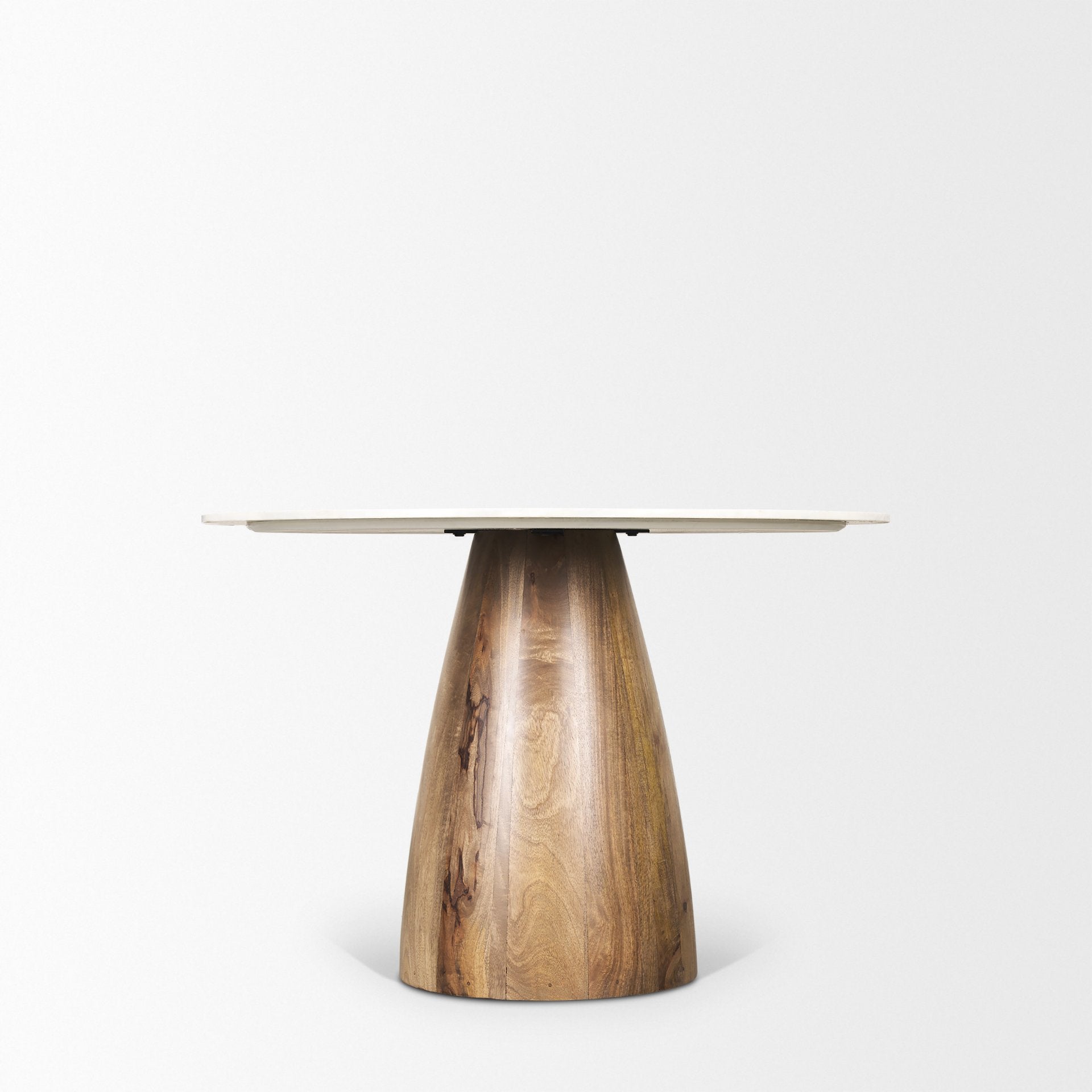 Allyson 42" Round Marble Dining Table