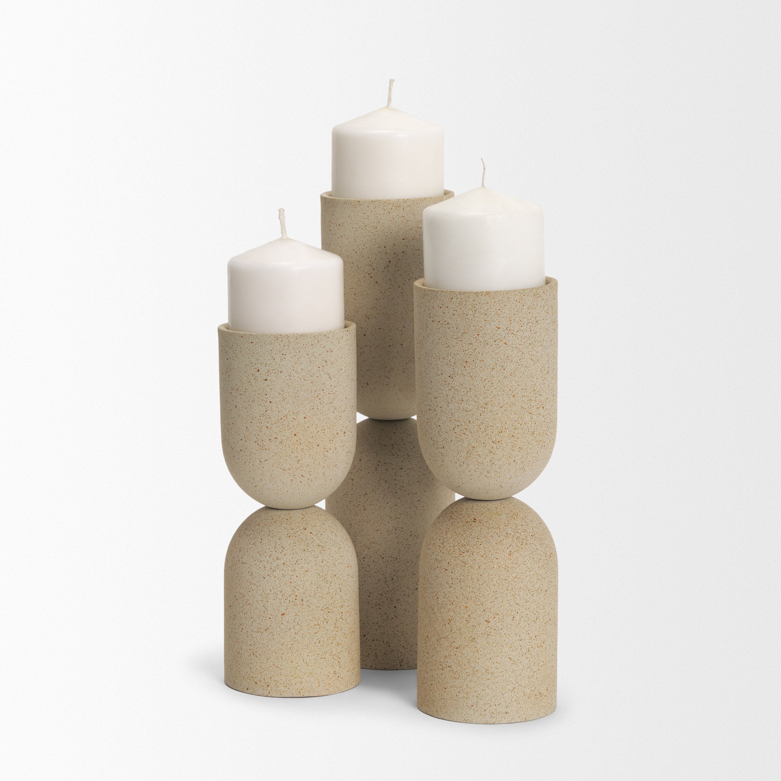 Qamra Gold Candle Holder