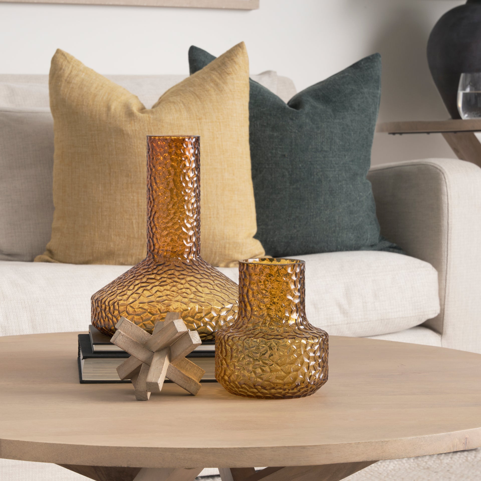 Jolene Amber Vase