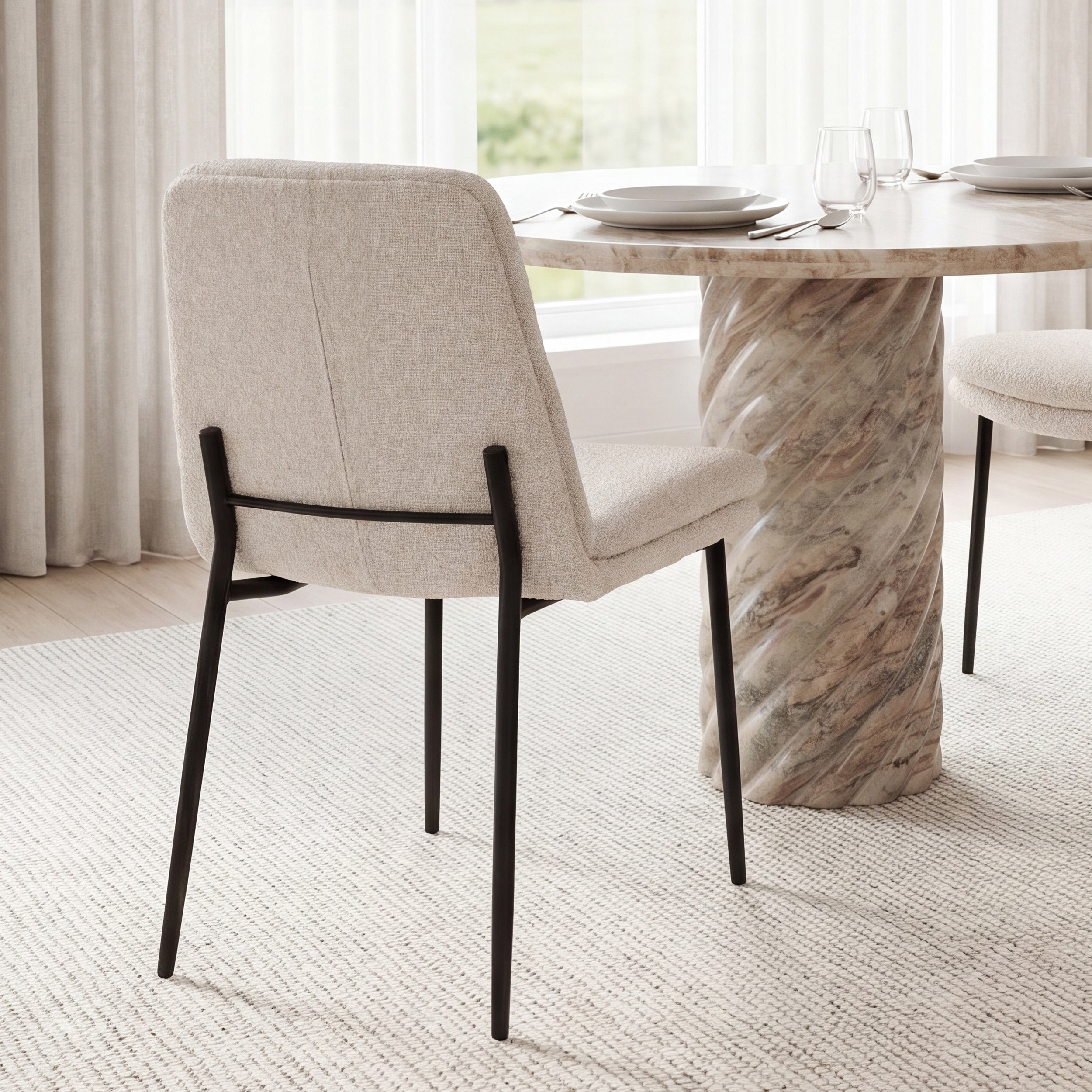 Eve Fabric Dining Chair