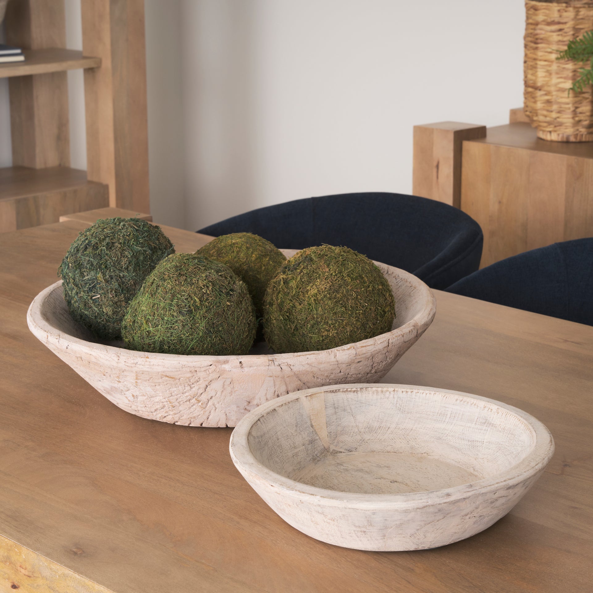 Nikita Wooden Bowls Set of 2