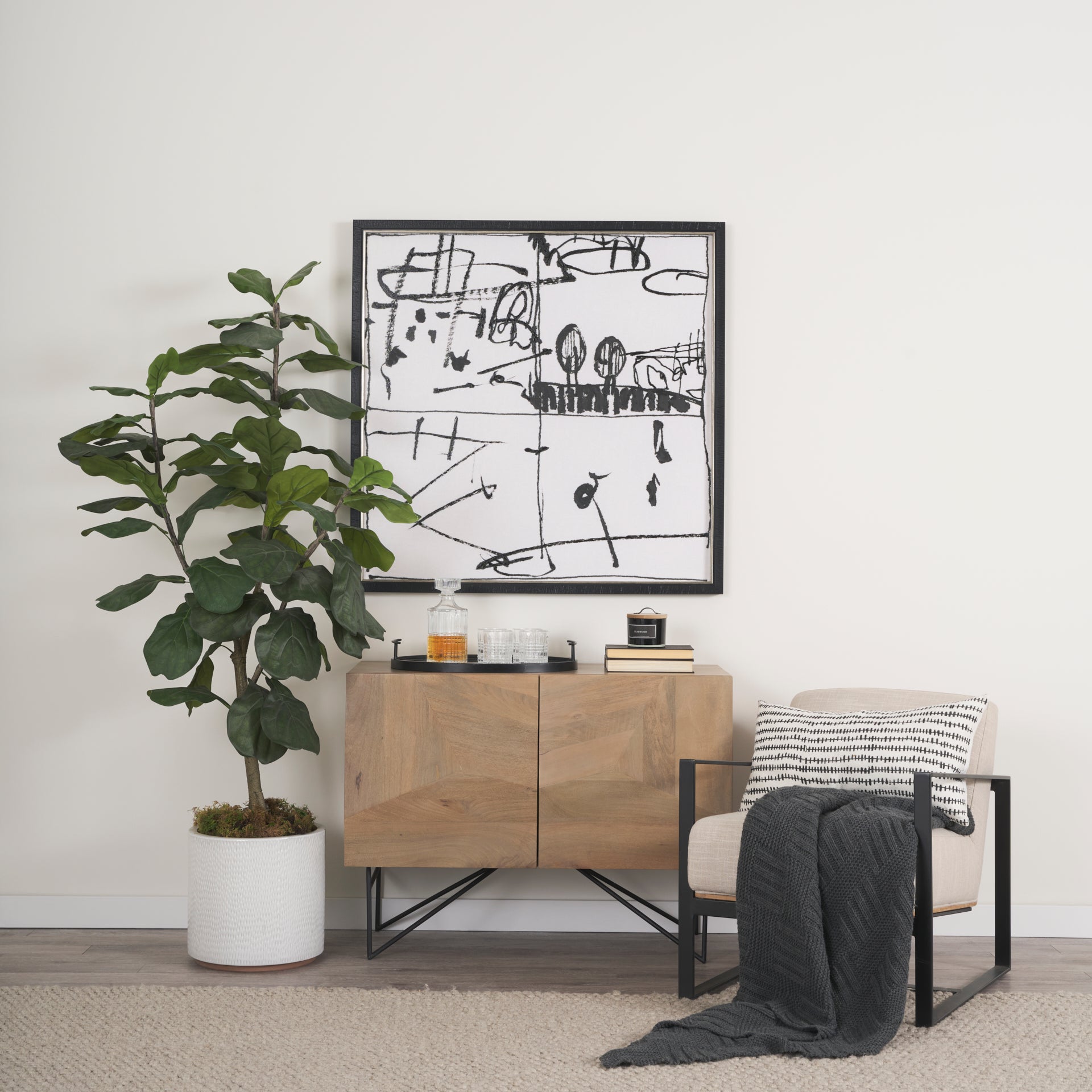 Darwin Accent Cabinet