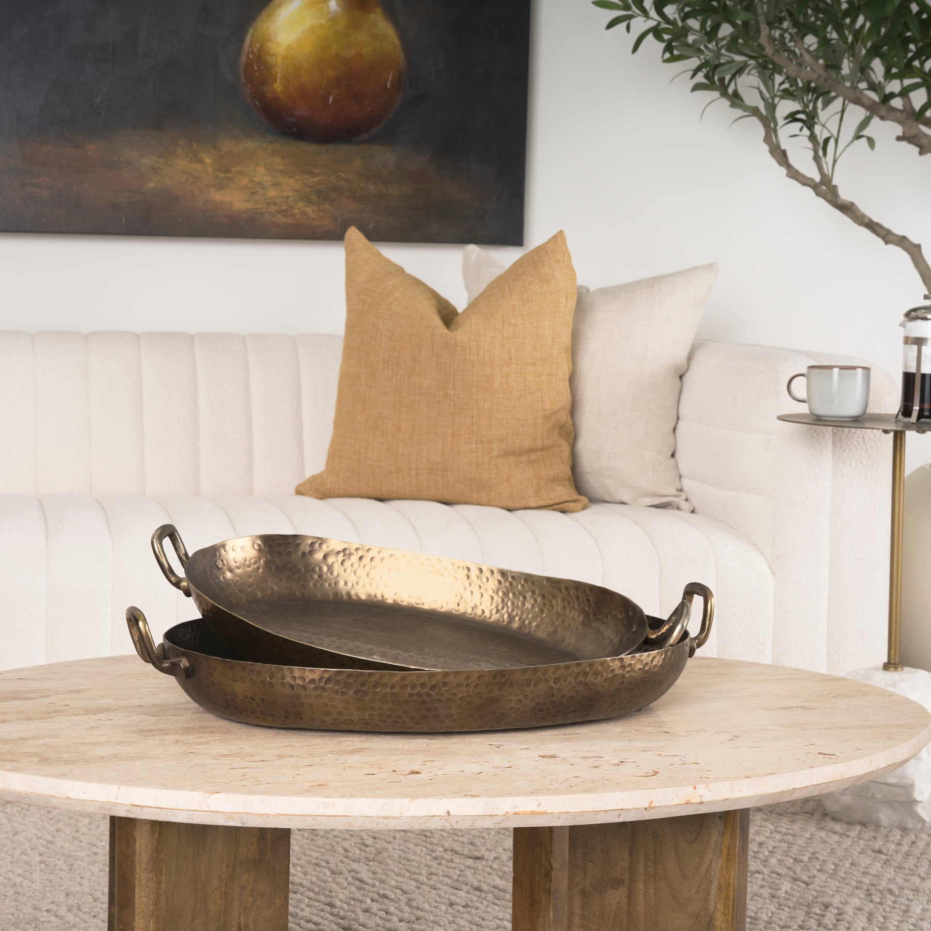 Pama Decorative Trays Set of 2