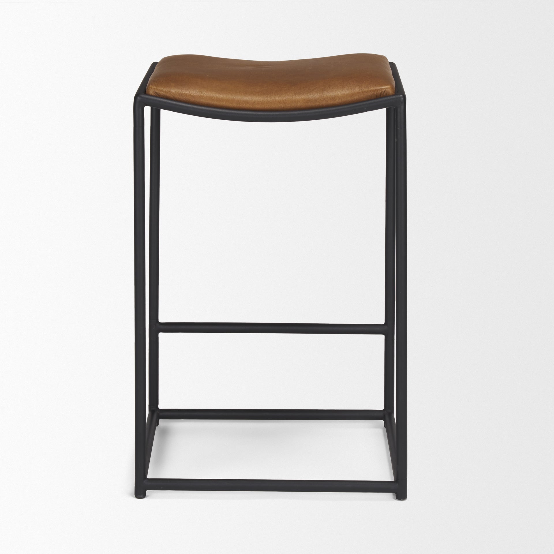 Taniel Leather Seat Counter Stool