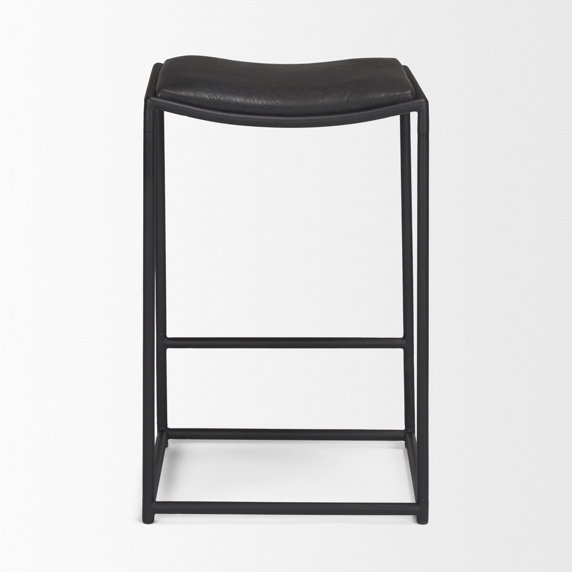 Taniel Leather Seat Counter Stool