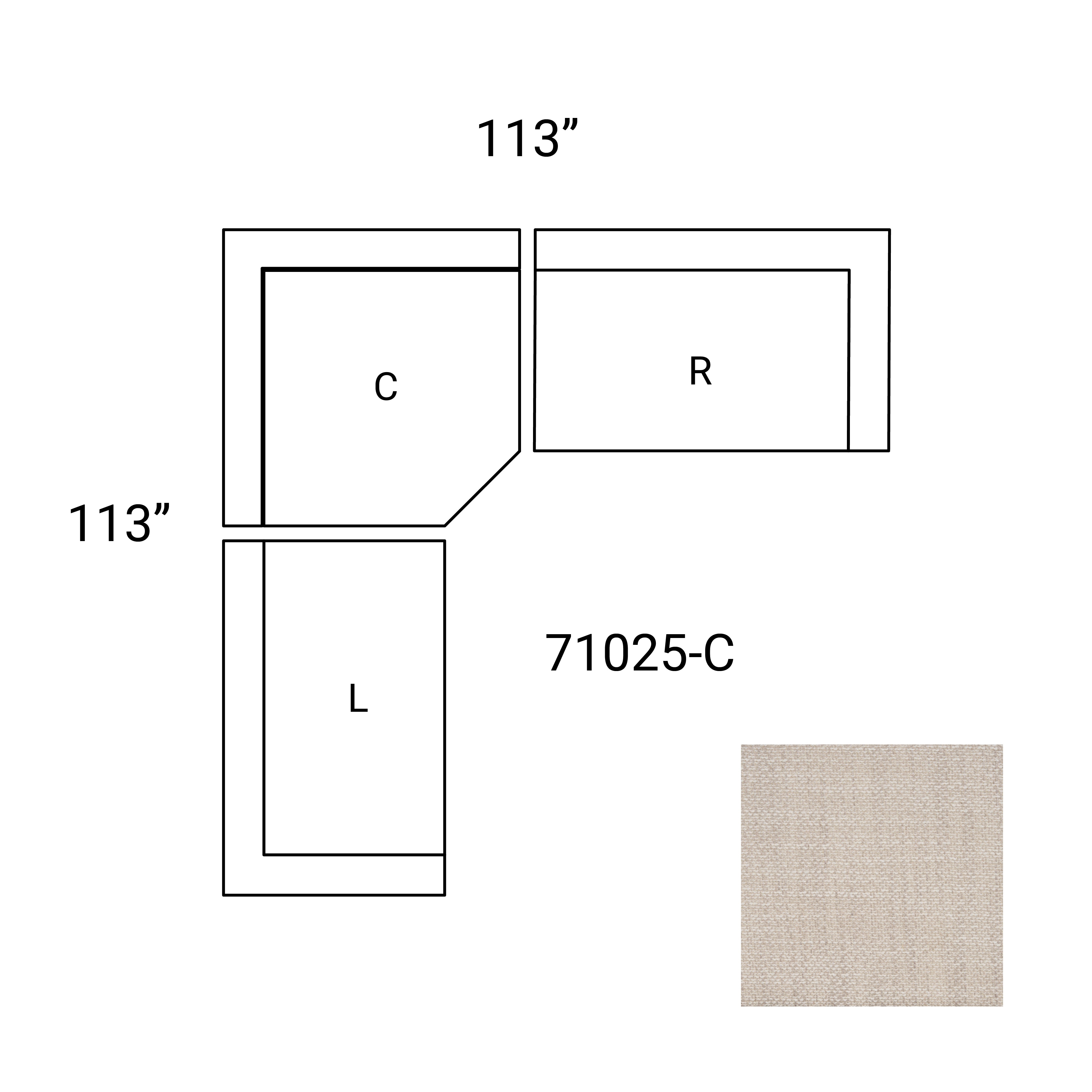 Warner Standard Sectional