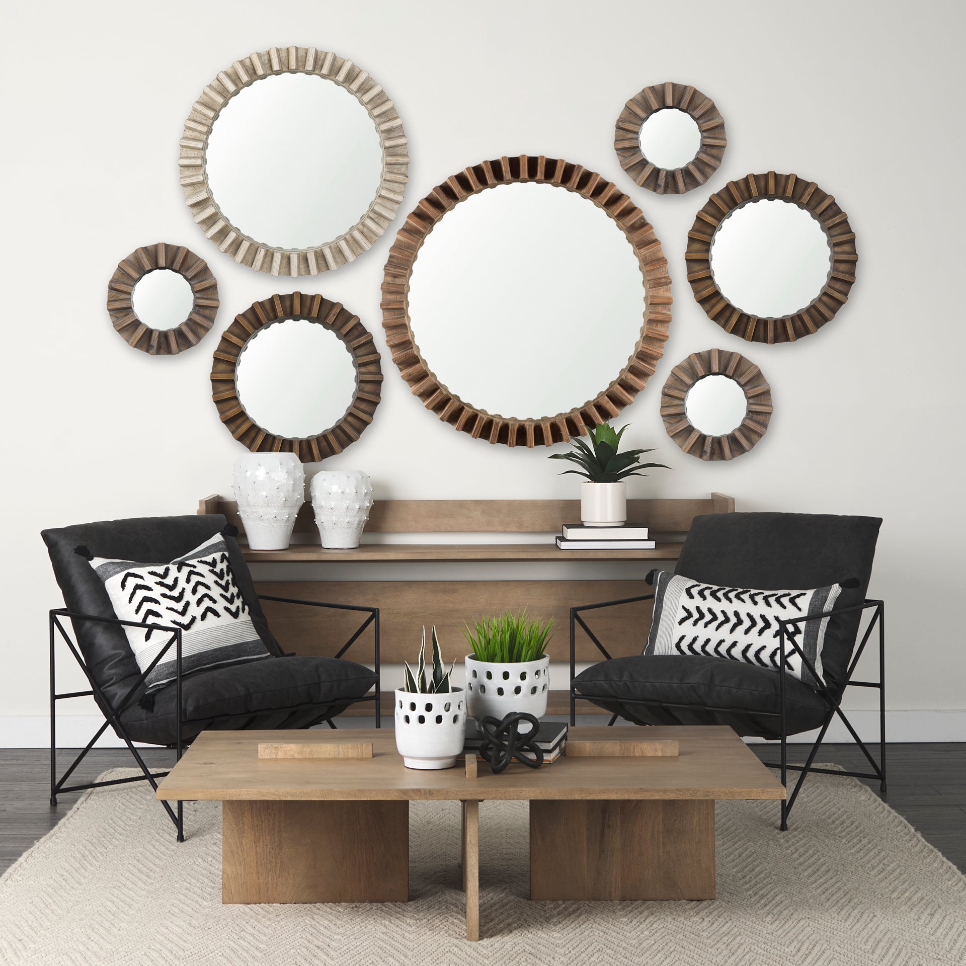 Sprocket Wall Mirror