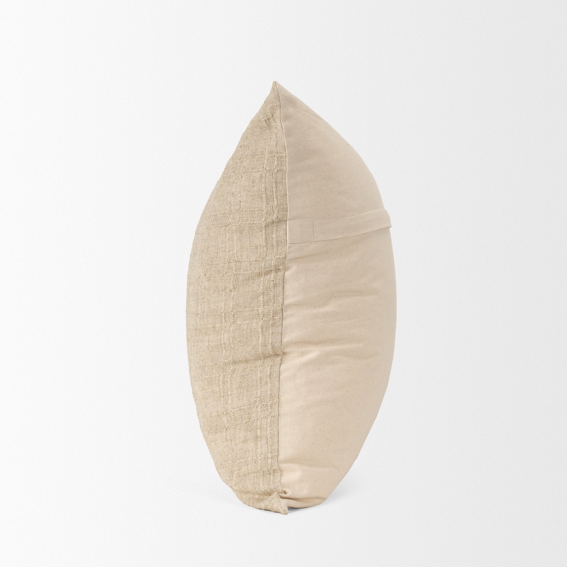 Jeren Beige Throw Pillow
